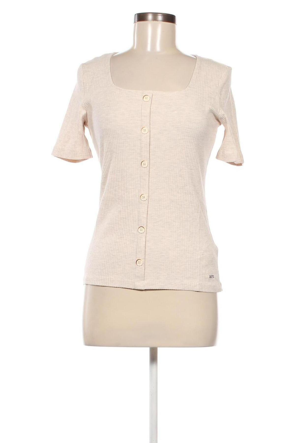 Damen Shirt Tom Tailor, Größe S, Farbe Beige, Preis 5,56 €