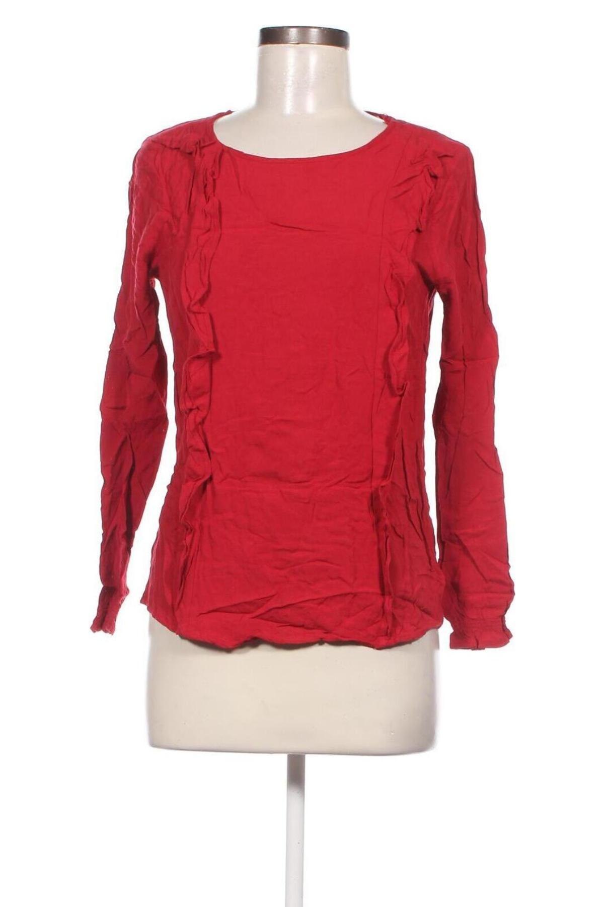 Γυναικεία μπλούζα Tom Tailor, Μέγεθος M, Χρώμα Κόκκινο, Τιμή 4,21 €