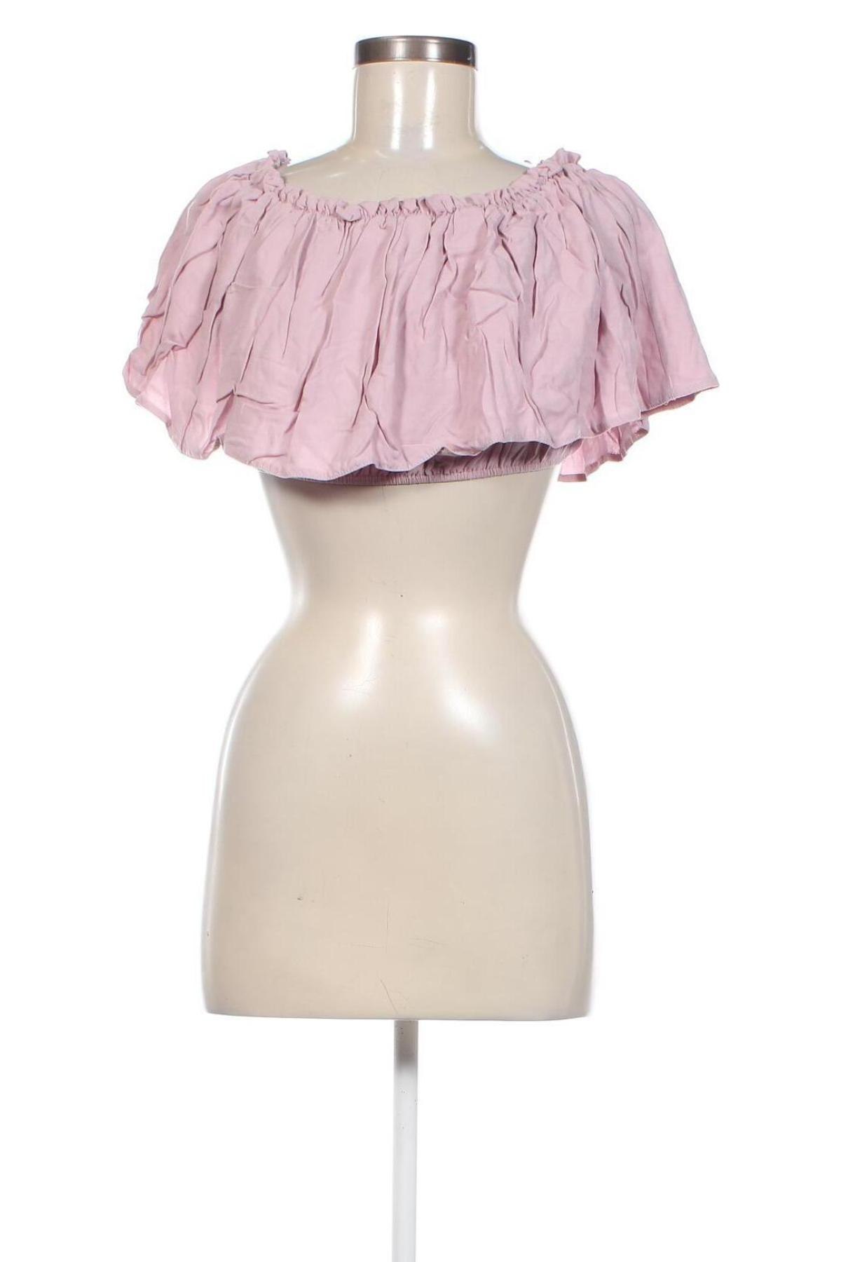 Дамска блуза Trendyol, Размер L, Цвят Розов, Цена 19,25 лв.