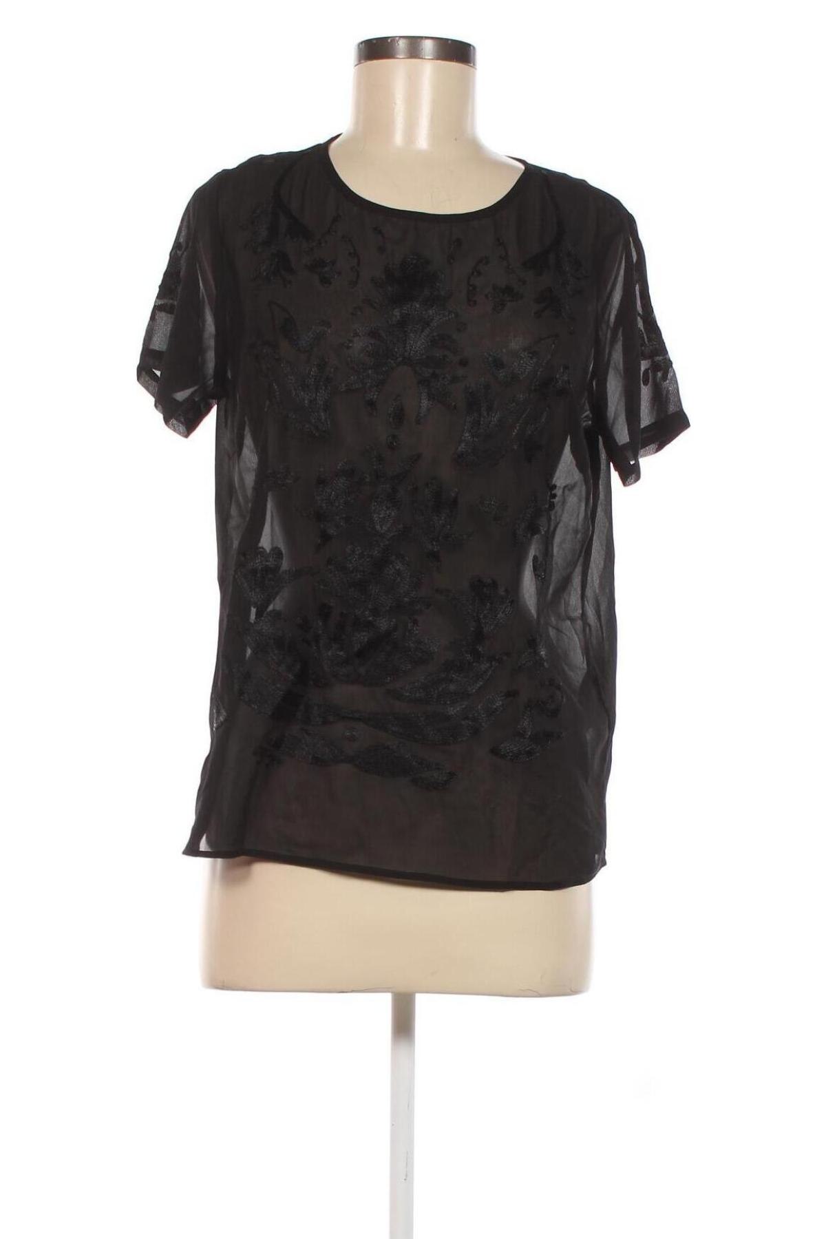 Дамска блуза VILA, Размер M, Цвят Черен, Цена 25,22 лв.