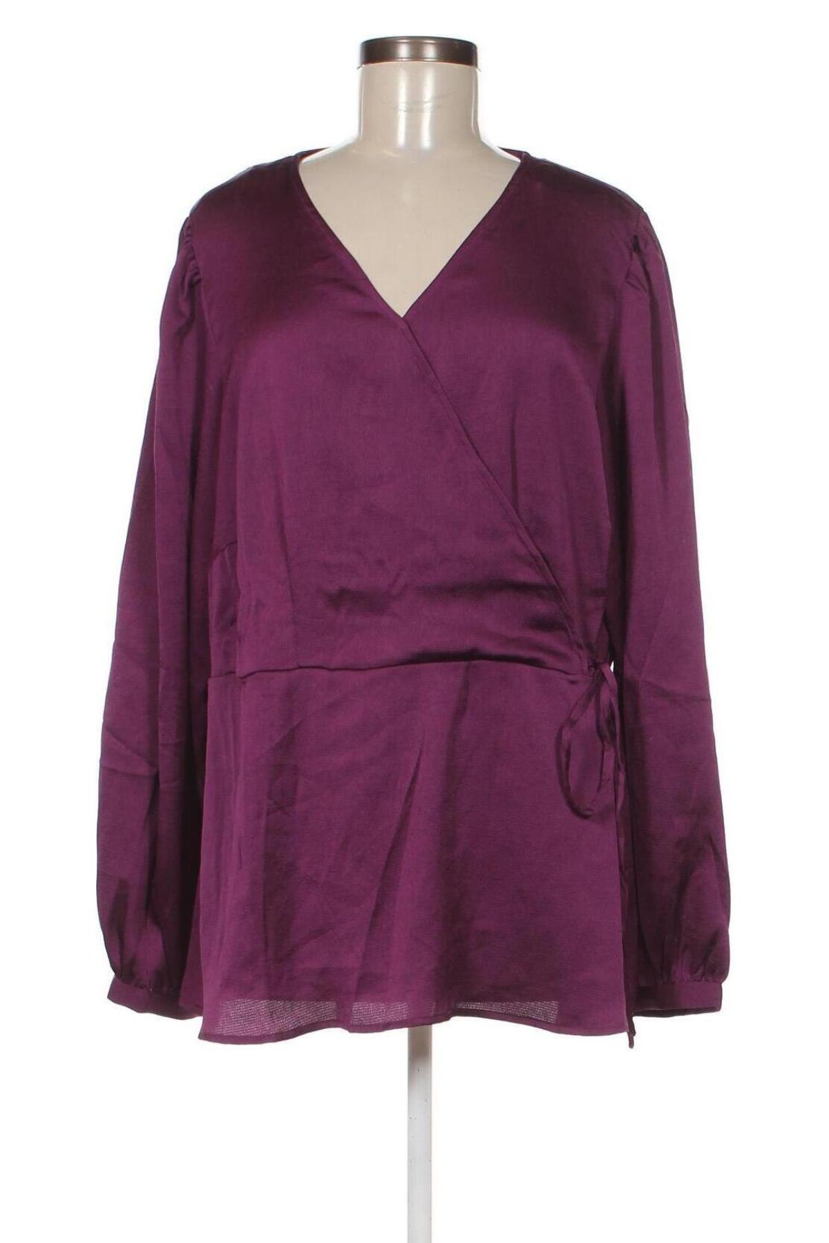 Дамска блуза VILA, Размер XXL, Цвят Лилав, Цена 27,60 лв.