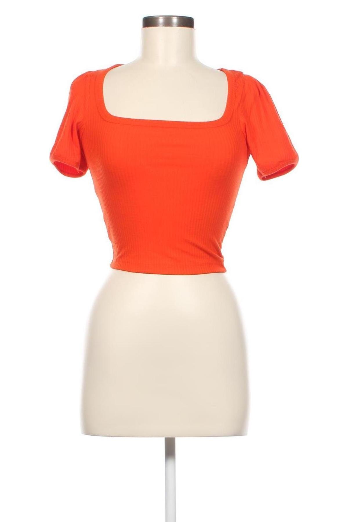 Дамска блуза Vero Moda, Размер XXS, Цвят Оранжев, Цена 9,66 лв.