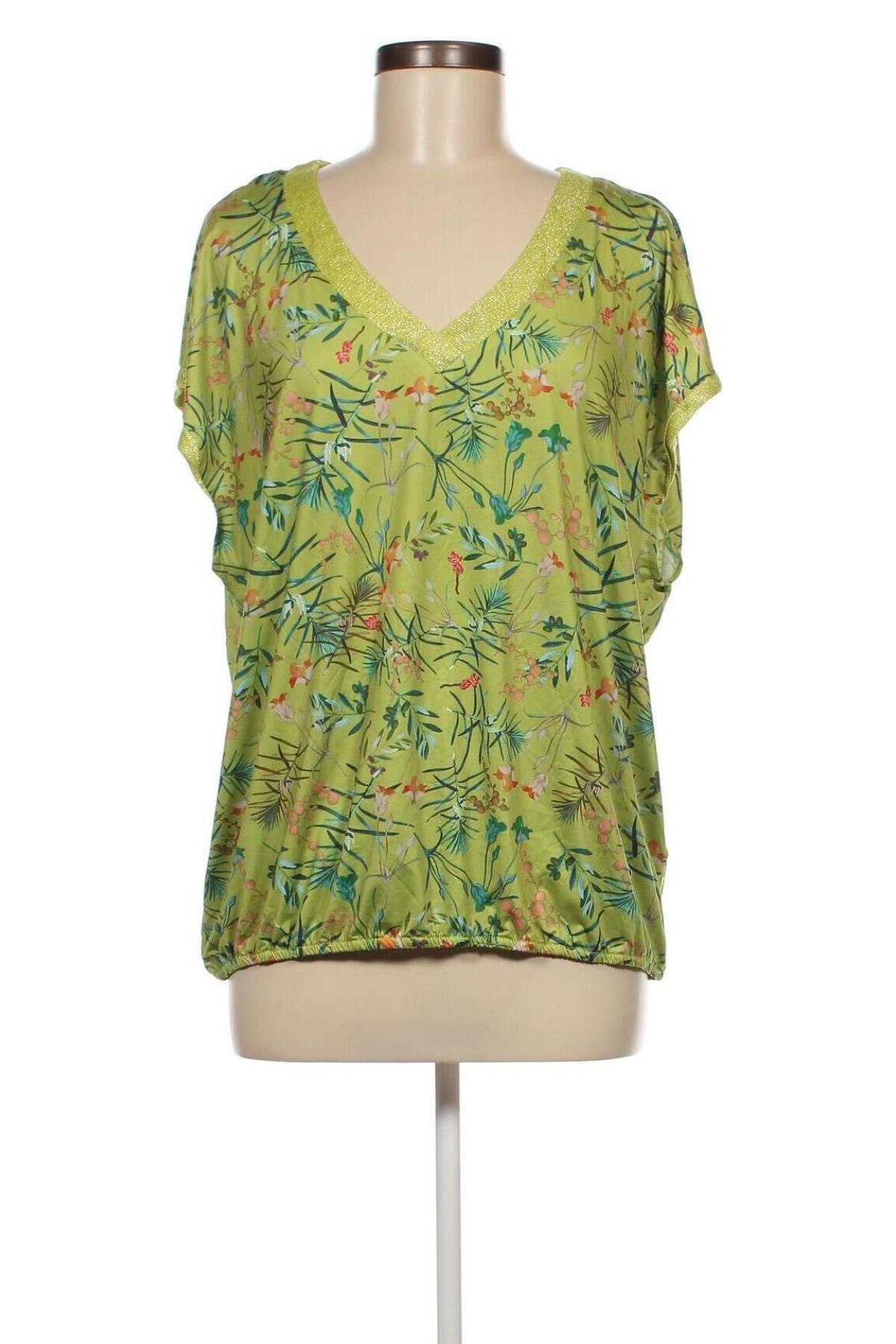 Γυναικεία μπλούζα Vila Joy, Μέγεθος XL, Χρώμα Πράσινο, Τιμή 21,03 €
