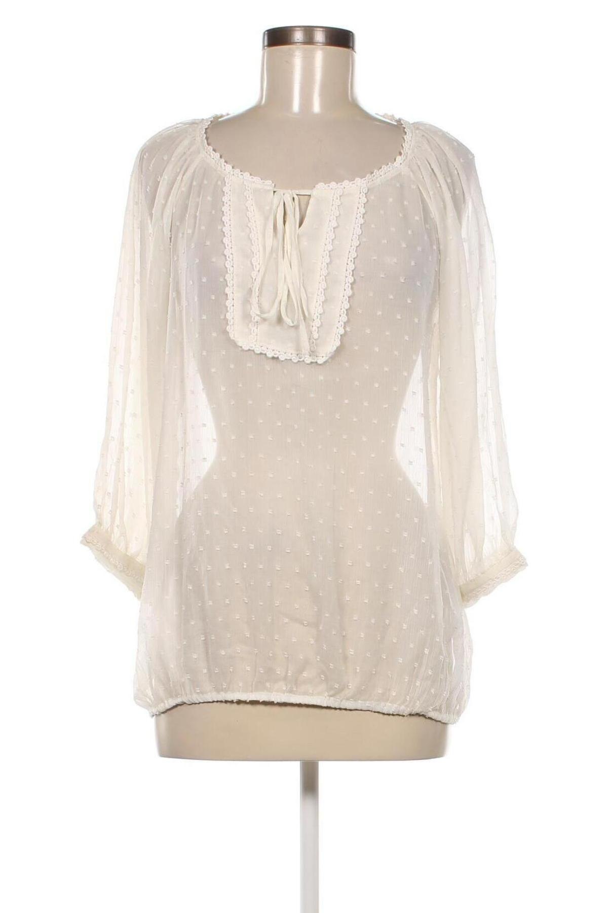 Γυναικεία μπλούζα Wallis, Μέγεθος M, Χρώμα Εκρού, Τιμή 8,72 €