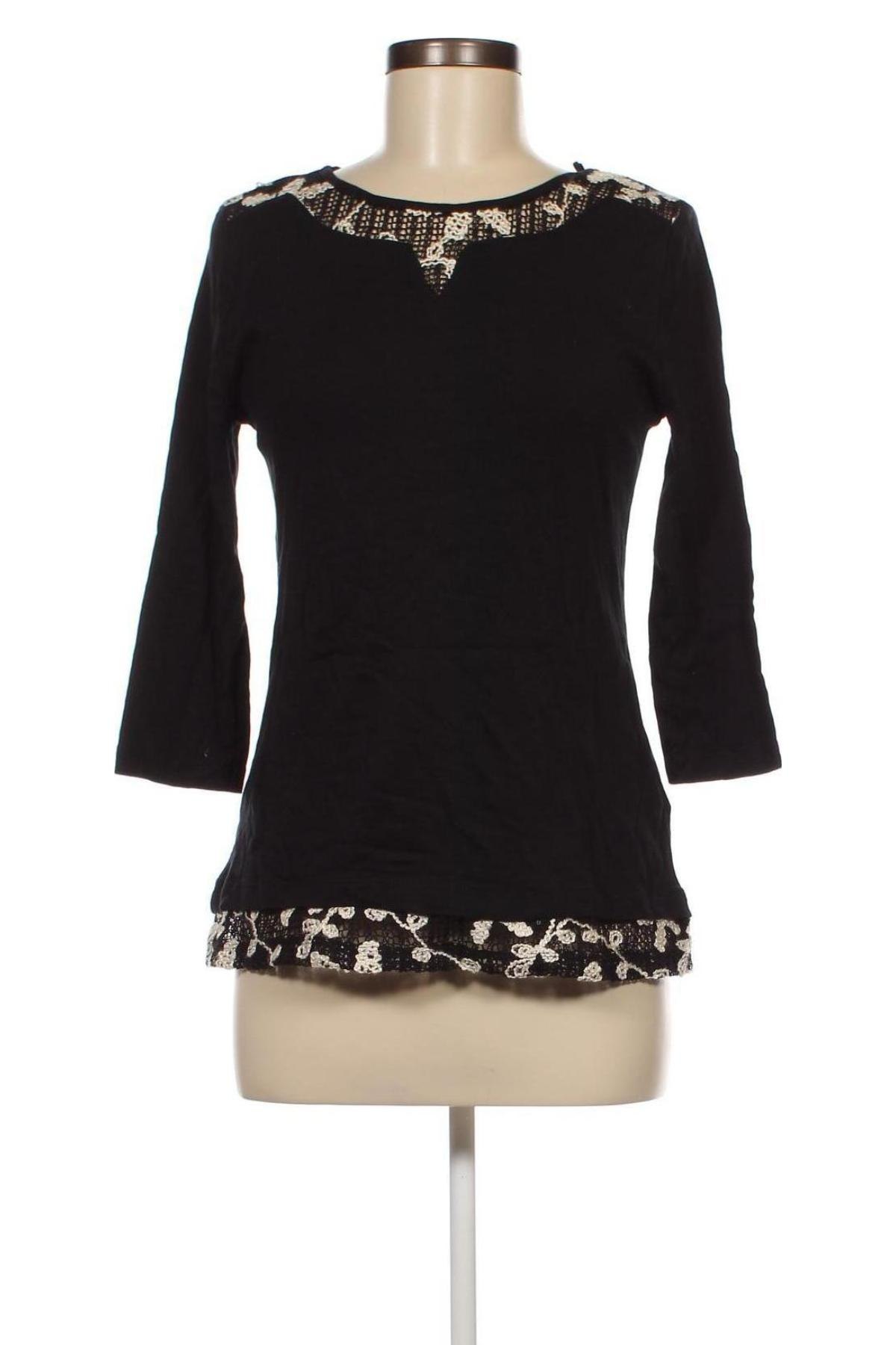 Дамска блуза Zamba, Размер S, Цвят Черен, Цена 3,04 лв.