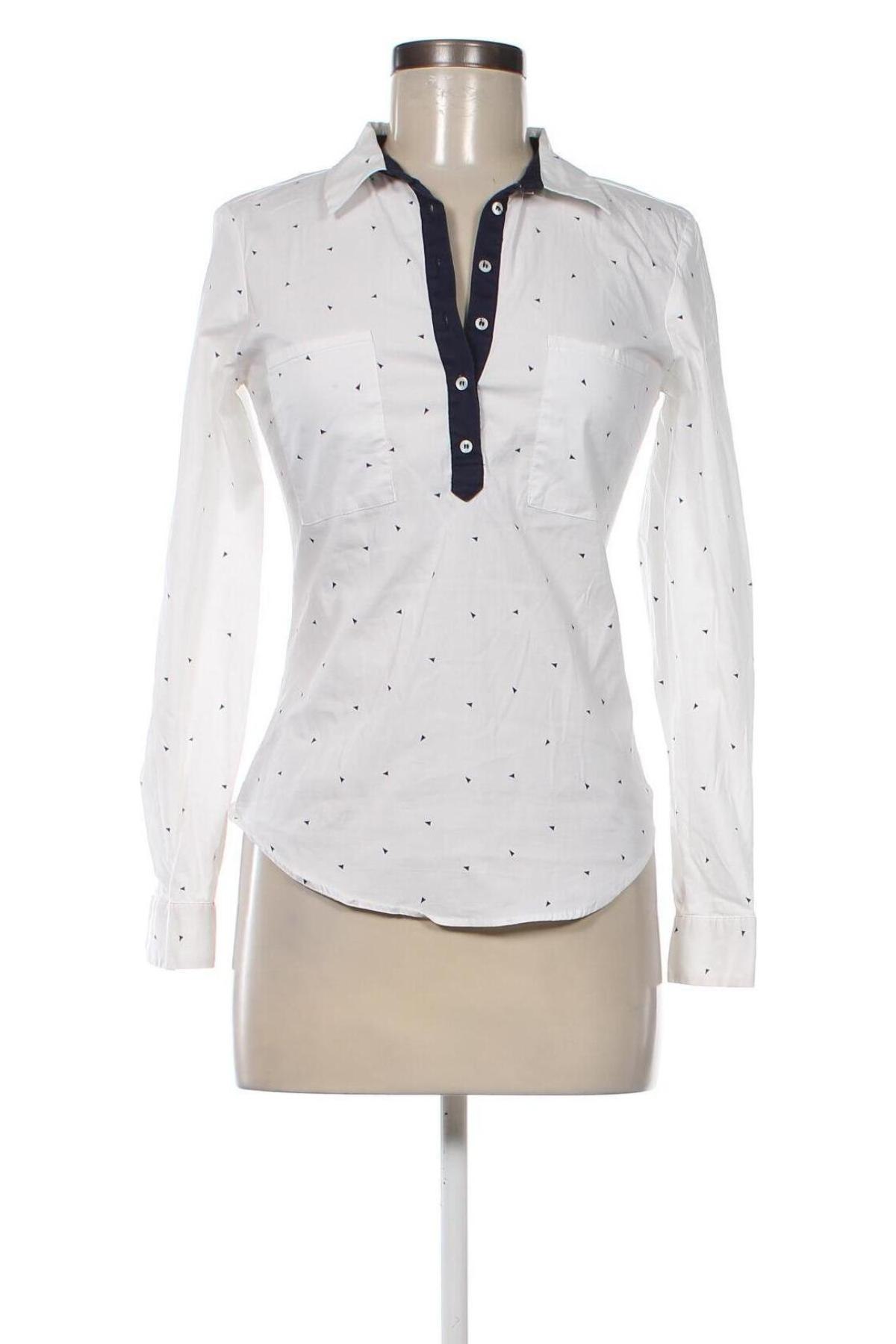 Damen Shirt Zara, Größe S, Farbe Weiß, Preis 14,00 €