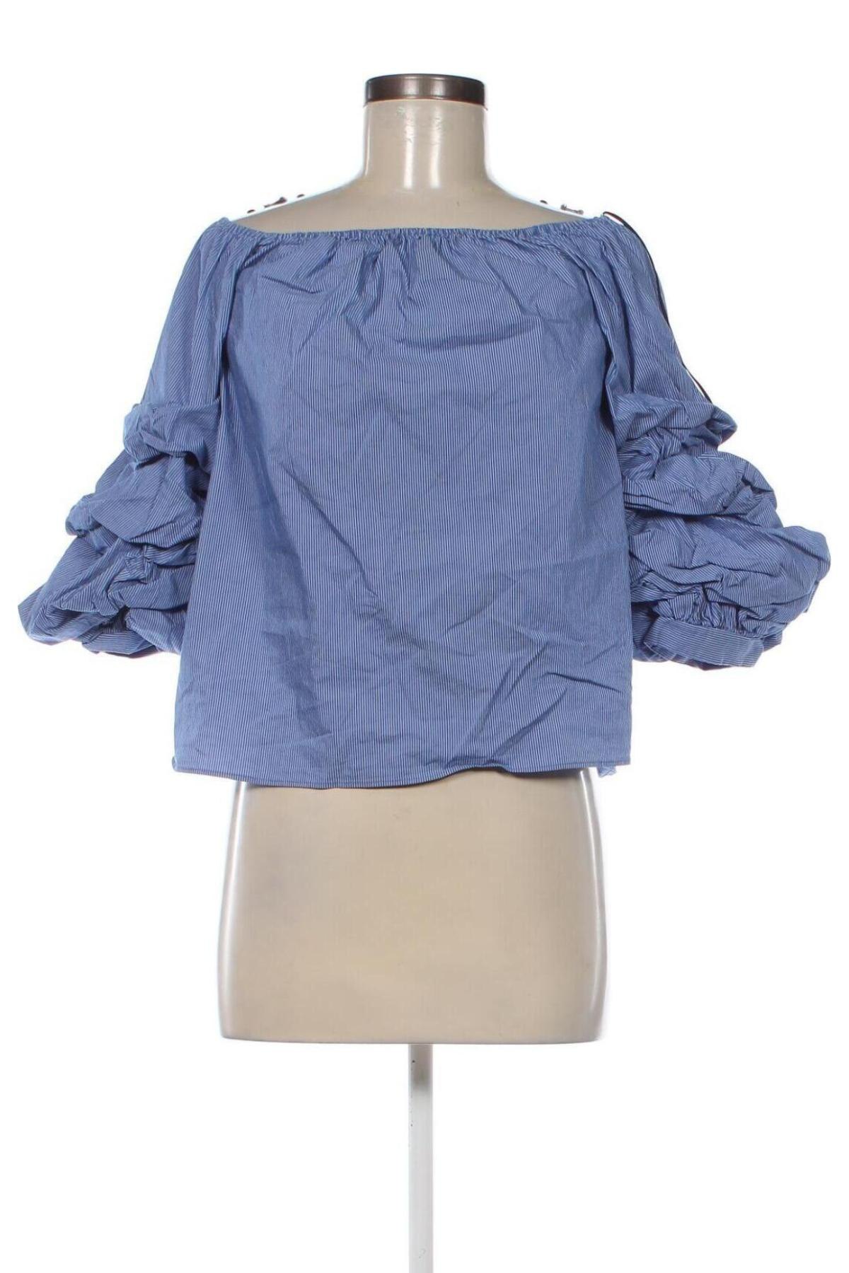 Γυναικεία μπλούζα Zara, Μέγεθος S, Χρώμα Μπλέ, Τιμή 20,17 €