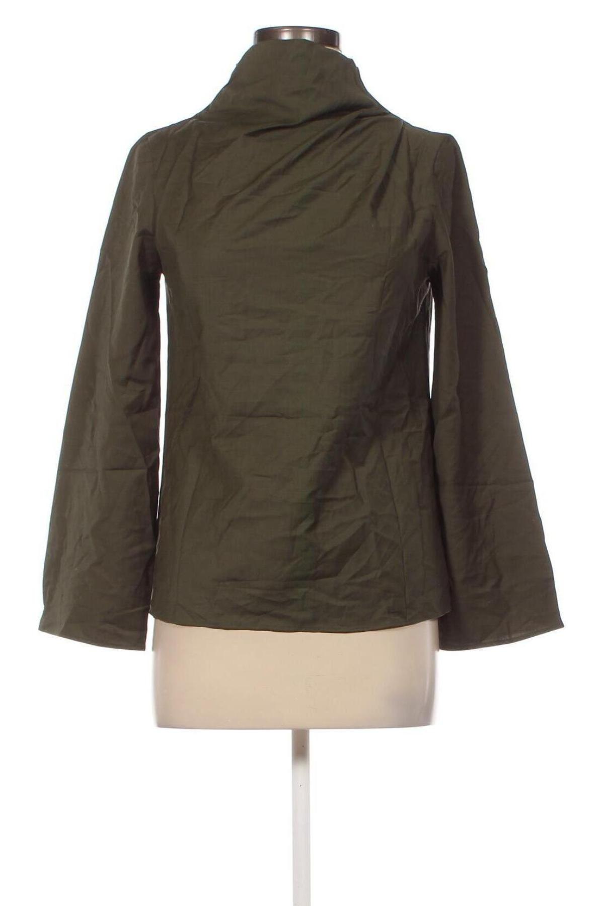 Γυναικεία μπλούζα Zara, Μέγεθος XS, Χρώμα Πράσινο, Τιμή 16,70 €