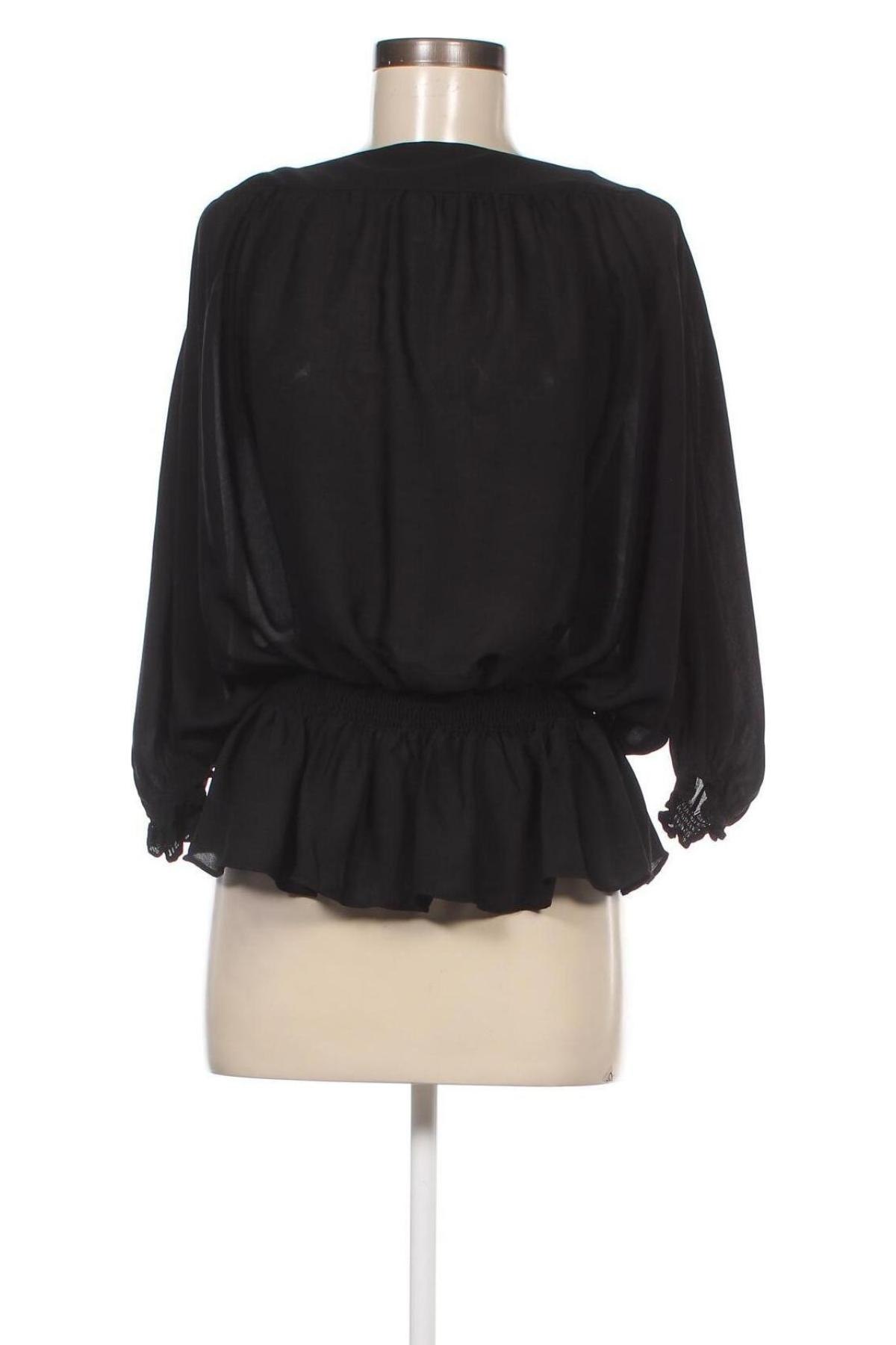 Bluză de femei Zara, Mărime M, Culoare Negru, Preț 128,60 Lei