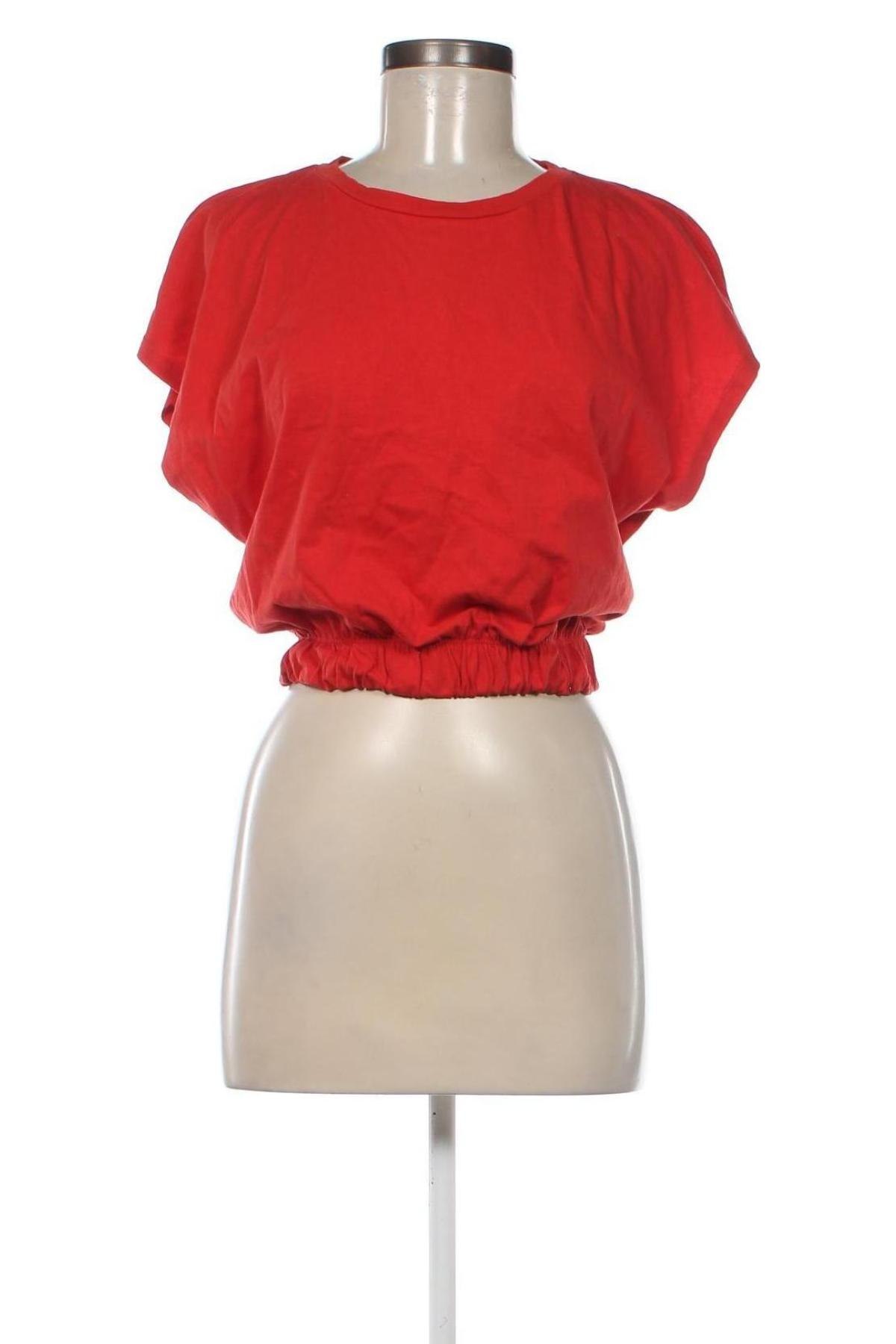 Bluză de femei Zara, Mărime M, Culoare Roșu, Preț 49,87 Lei
