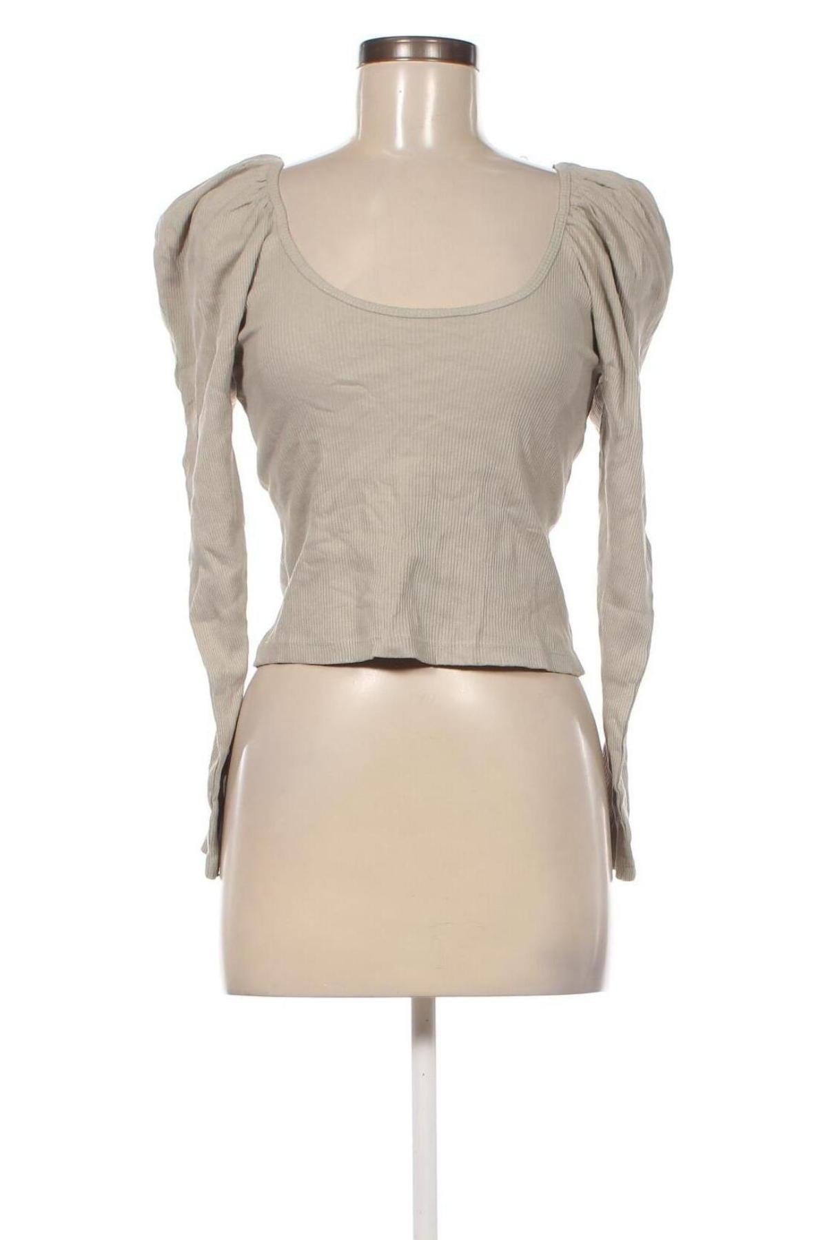 Дамска блуза Zara, Размер M, Цвят Зелен, Цена 5,40 лв.