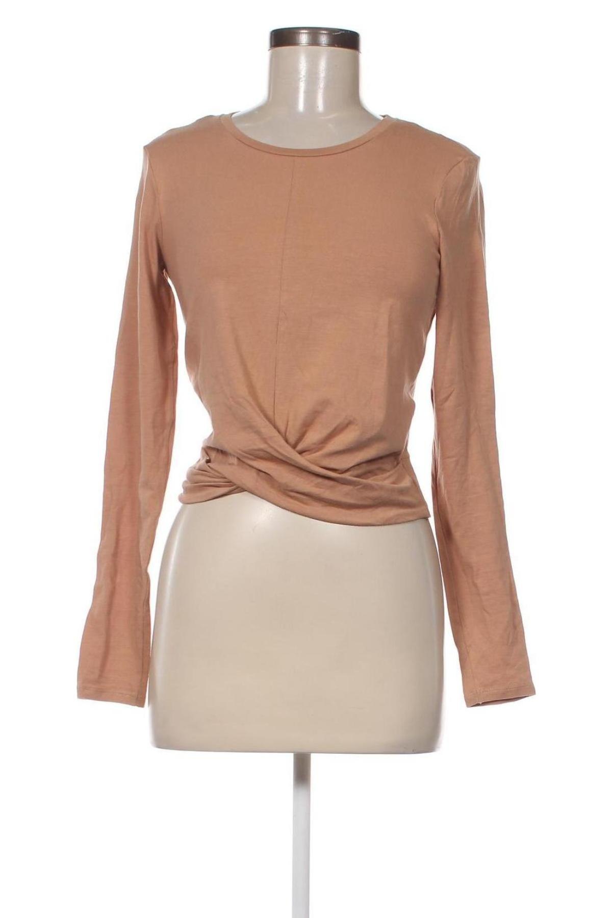 Γυναικεία μπλούζα Zara Trafaluc, Μέγεθος M, Χρώμα  Μπέζ, Τιμή 16,70 €