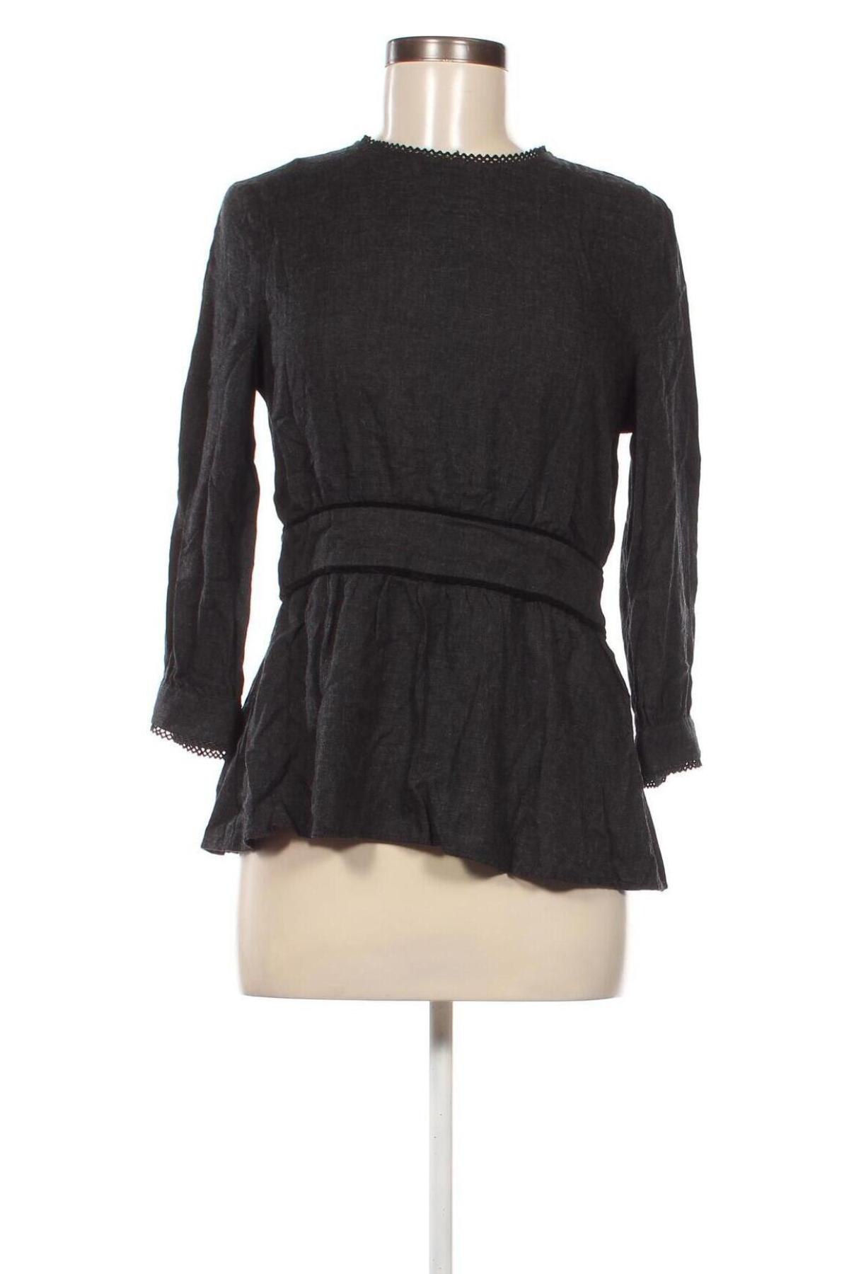 Damen Shirt Zara Trafaluc, Größe M, Farbe Grau, Preis € 3,95