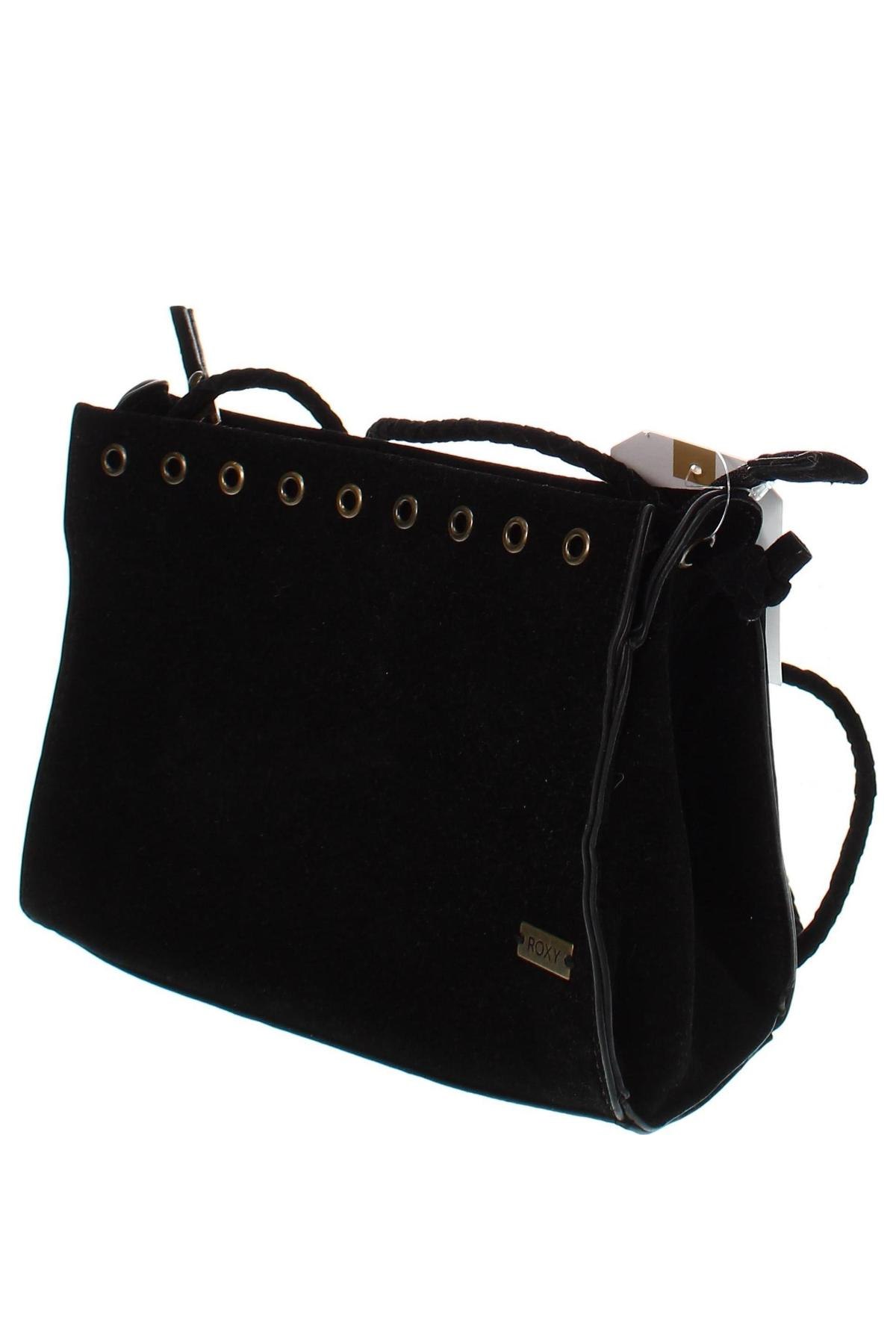 Дамска чанта Roxy, Цвят Черен, Цена 41,85 лв.