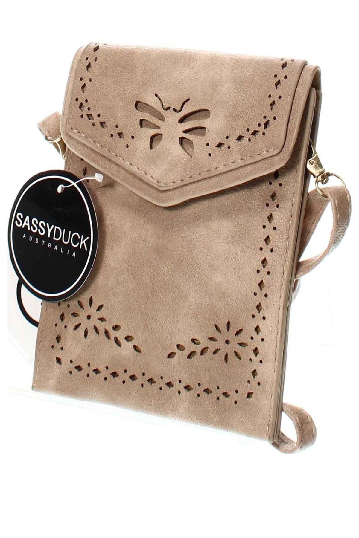 Γυναικεία τσάντα Sassy Classy, Χρώμα  Μπέζ, Τιμή 55,80 €