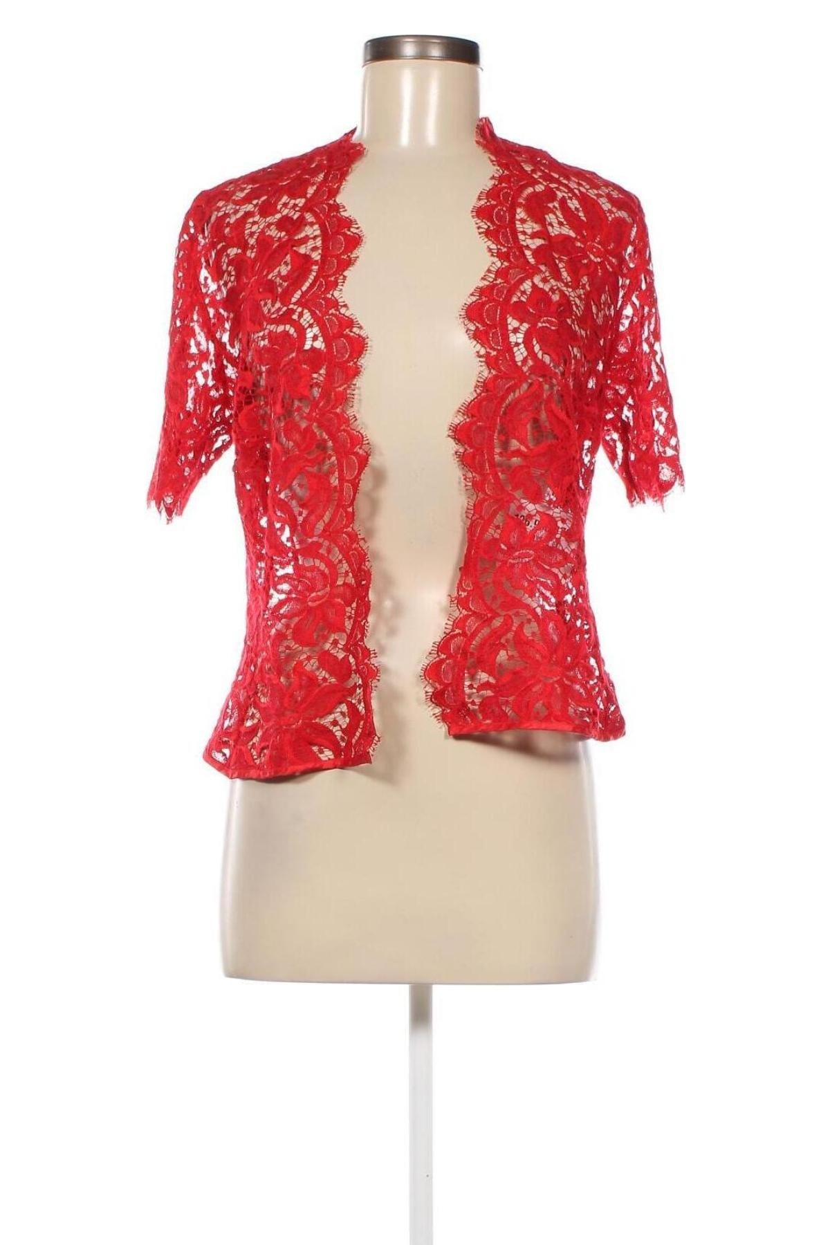 Damen Strickjacke, Größe M, Farbe Rot, Preis € 7,56