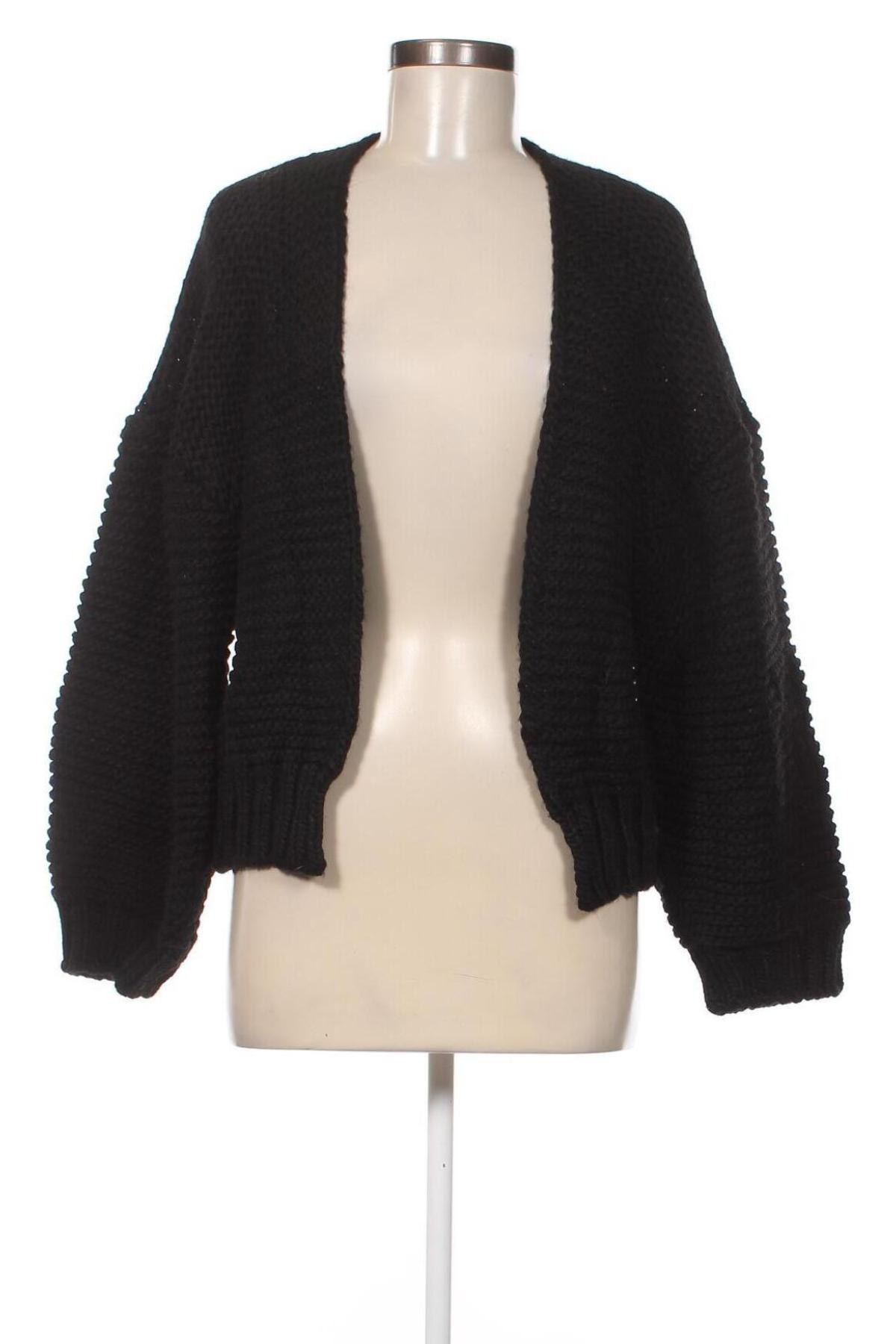 Cardigan de damă Corner Shop, Mărime L, Culoare Negru, Preț 38,16 Lei