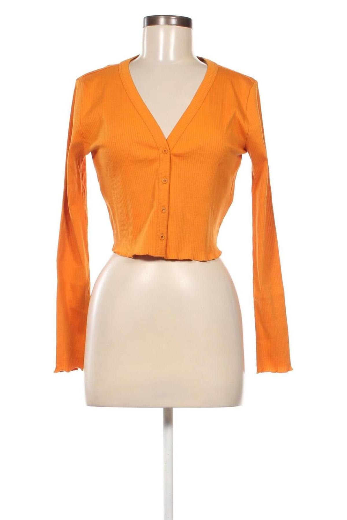 Damen Strickjacke Noisy May, Größe L, Farbe Orange, Preis € 5,69