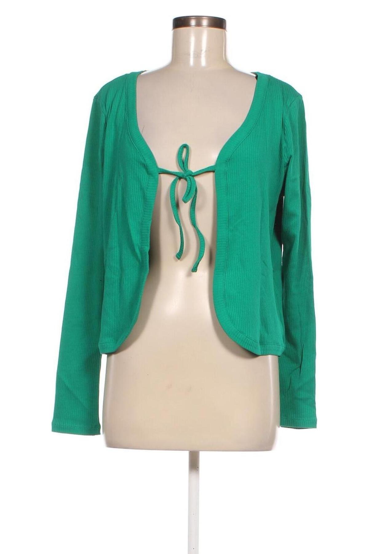 Γυναικεία ζακέτα ONLY Carmakoma, Μέγεθος XL, Χρώμα Πράσινο, Τιμή 9,59 €