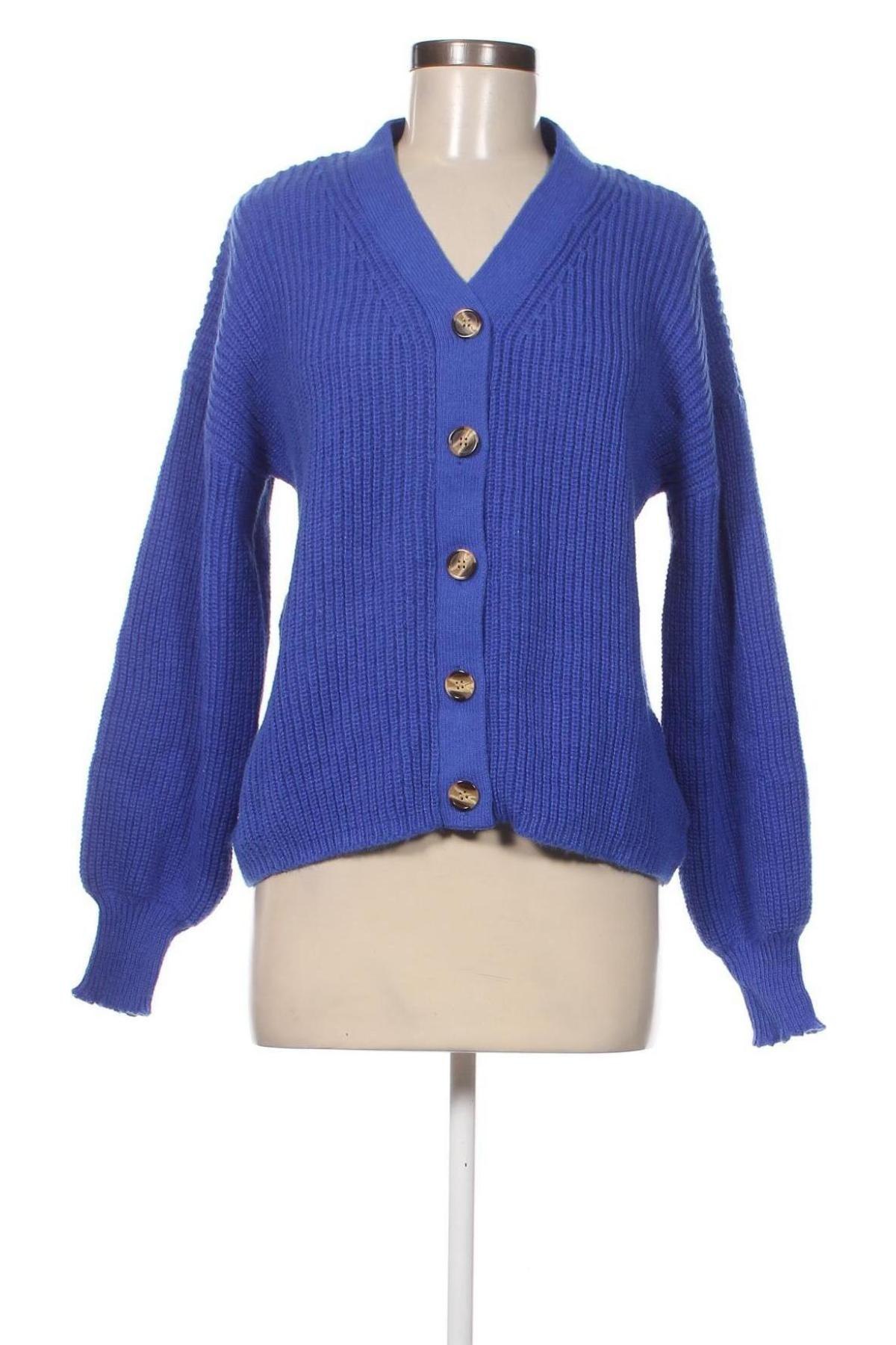 Damen Strickjacke SHEIN, Größe XS, Farbe Blau, Preis 6,49 €