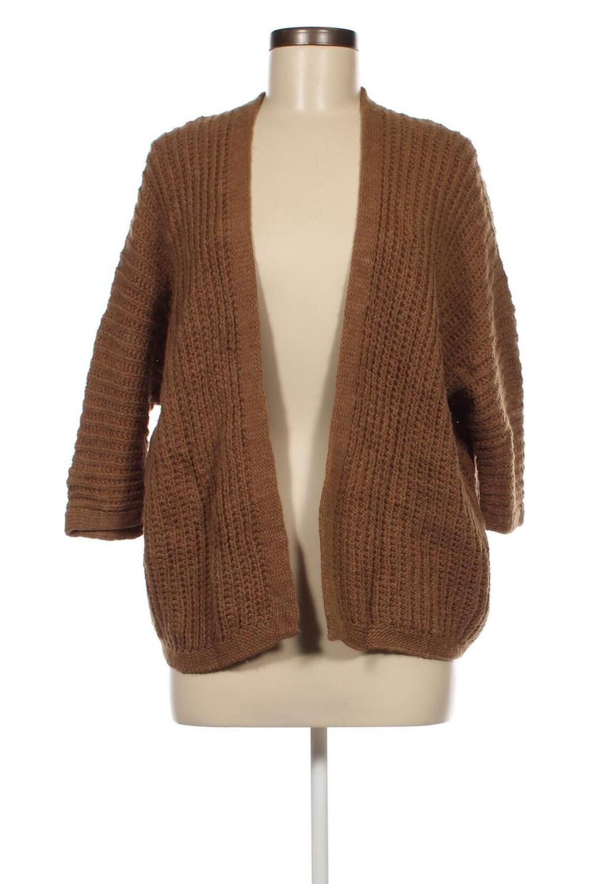 Damen Strickjacke Terra di Siena, Größe L, Farbe Braun, Preis € 7,29