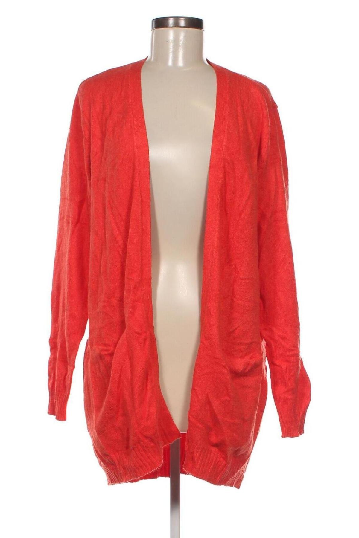 Damen Strickjacke VILA, Größe L, Farbe Orange, Preis € 6,49