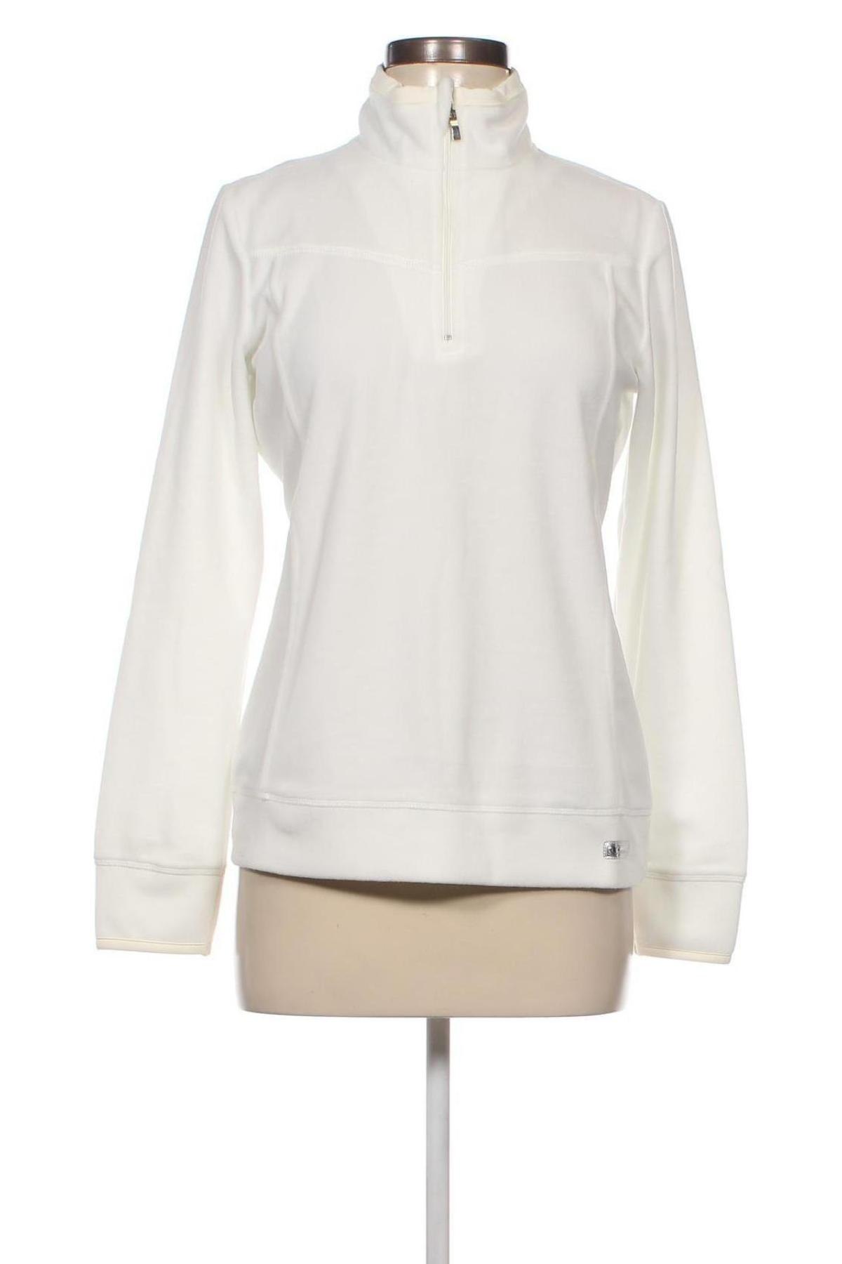 Γυναικεία μπλούζα fleece Champion, Μέγεθος L, Χρώμα Λευκό, Τιμή 23,50 €