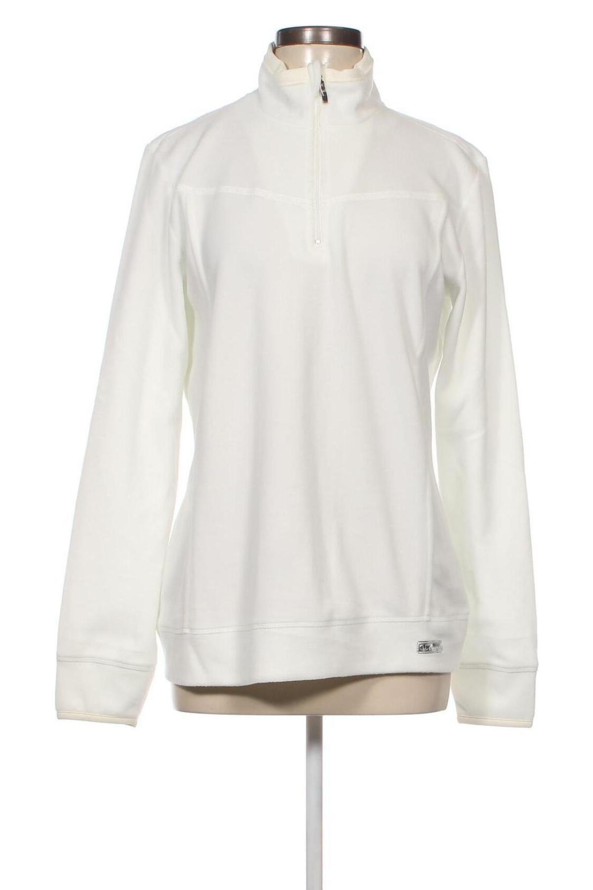 Дамска поларена блуза Champion, Размер XL, Цвят Бял, Цена 15,39 лв.