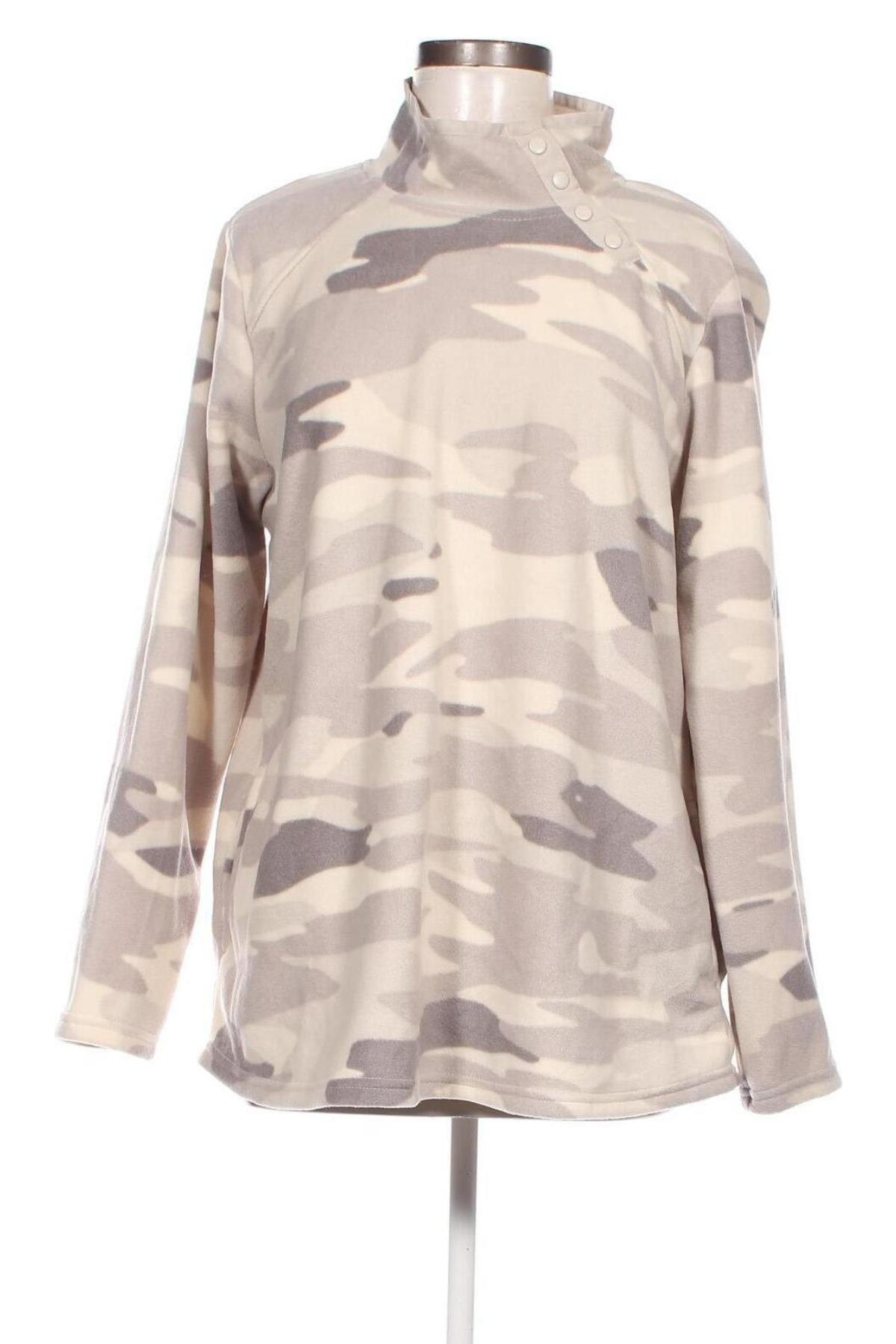 Damen Fleece Shirt D&Co, Größe XL, Farbe Mehrfarbig, Preis 6,56 €