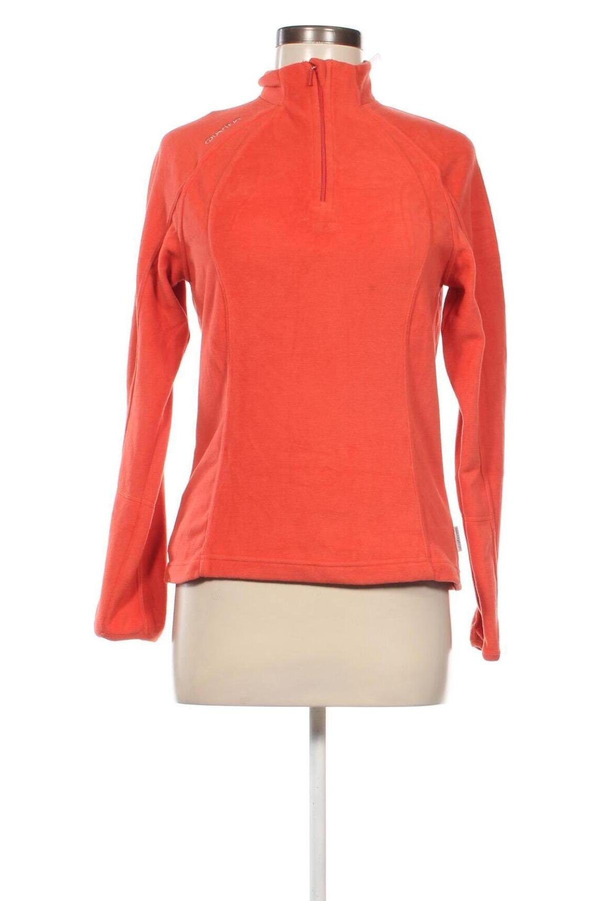Damen Fleece Shirt Decathlon Creation, Größe S, Farbe Orange, Preis 5,60 €