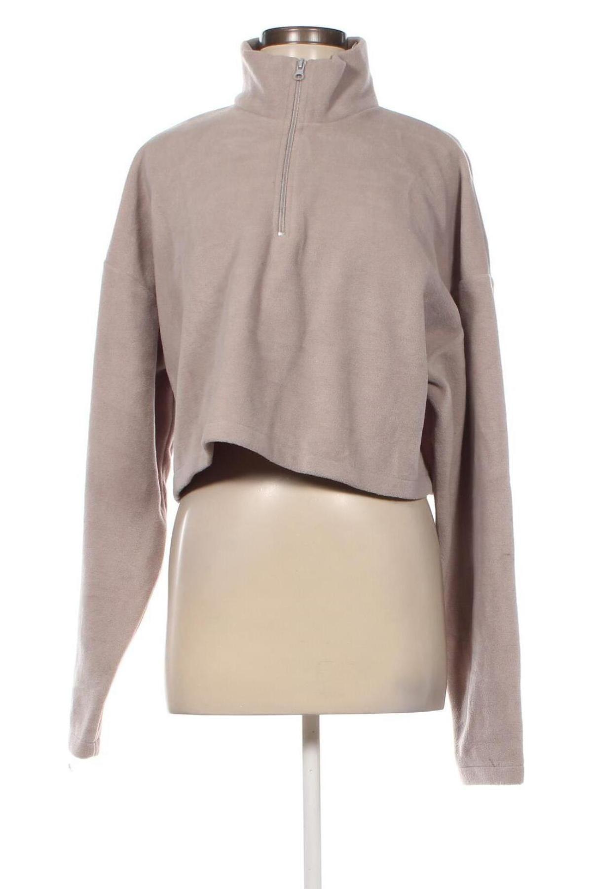 Bluză polar de damă Nly Trend, Mărime XL, Culoare Gri, Preț 31,02 Lei