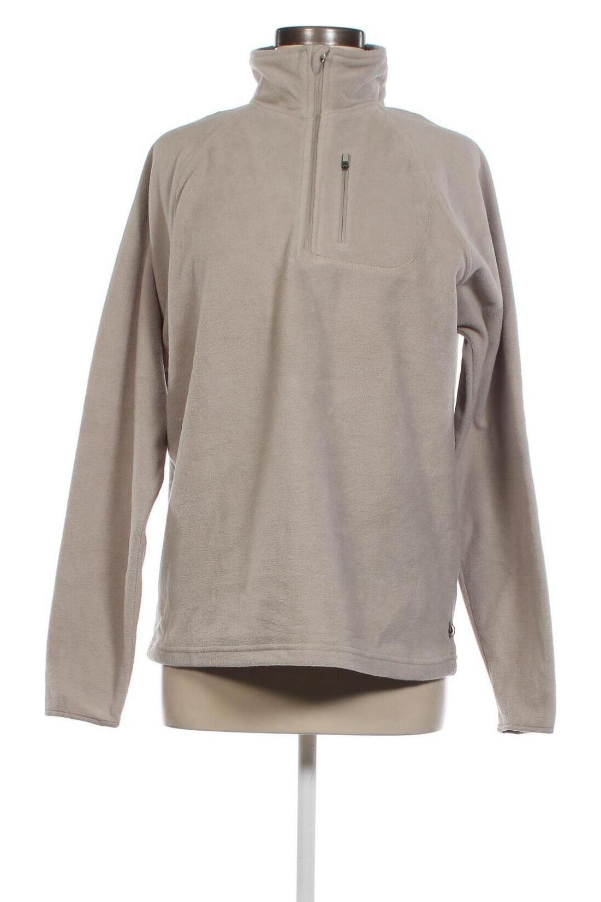 Γυναικεία μπλούζα fleece Tex, Μέγεθος M, Χρώμα  Μπέζ, Τιμή 5,69 €