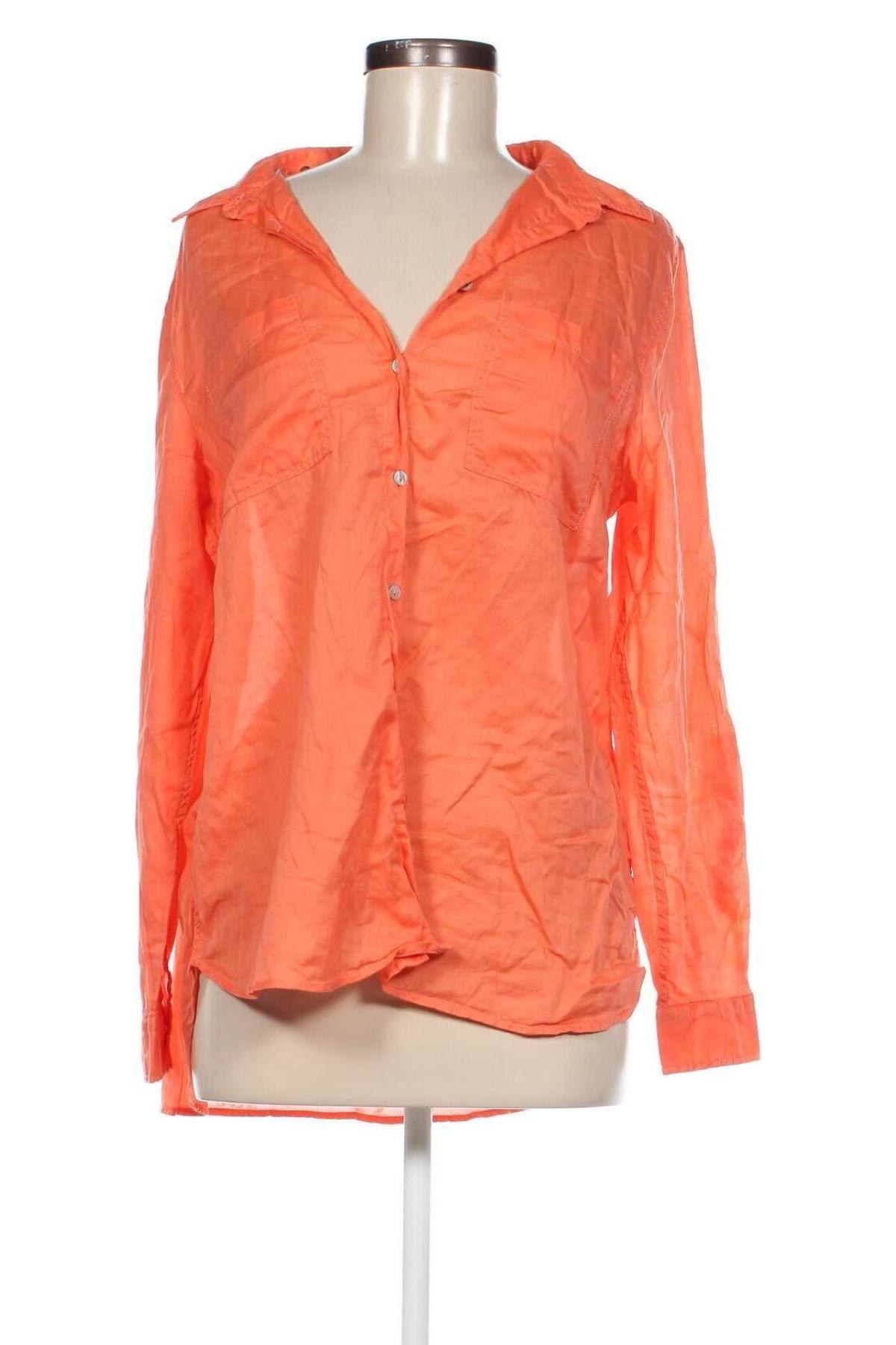 Γυναικείο πουκάμισο, Μέγεθος L, Χρώμα Πορτοκαλί, Τιμή 7,67 €