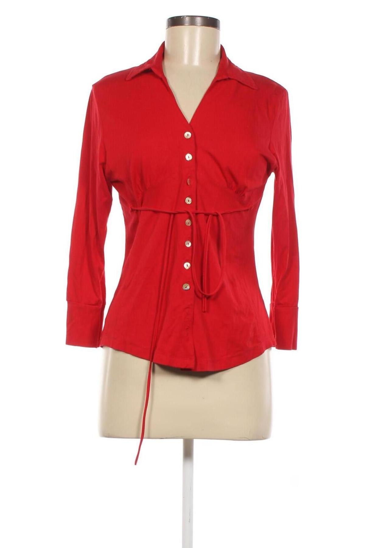 Γυναικείο πουκάμισο, Μέγεθος L, Χρώμα Κόκκινο, Τιμή 6,16 €