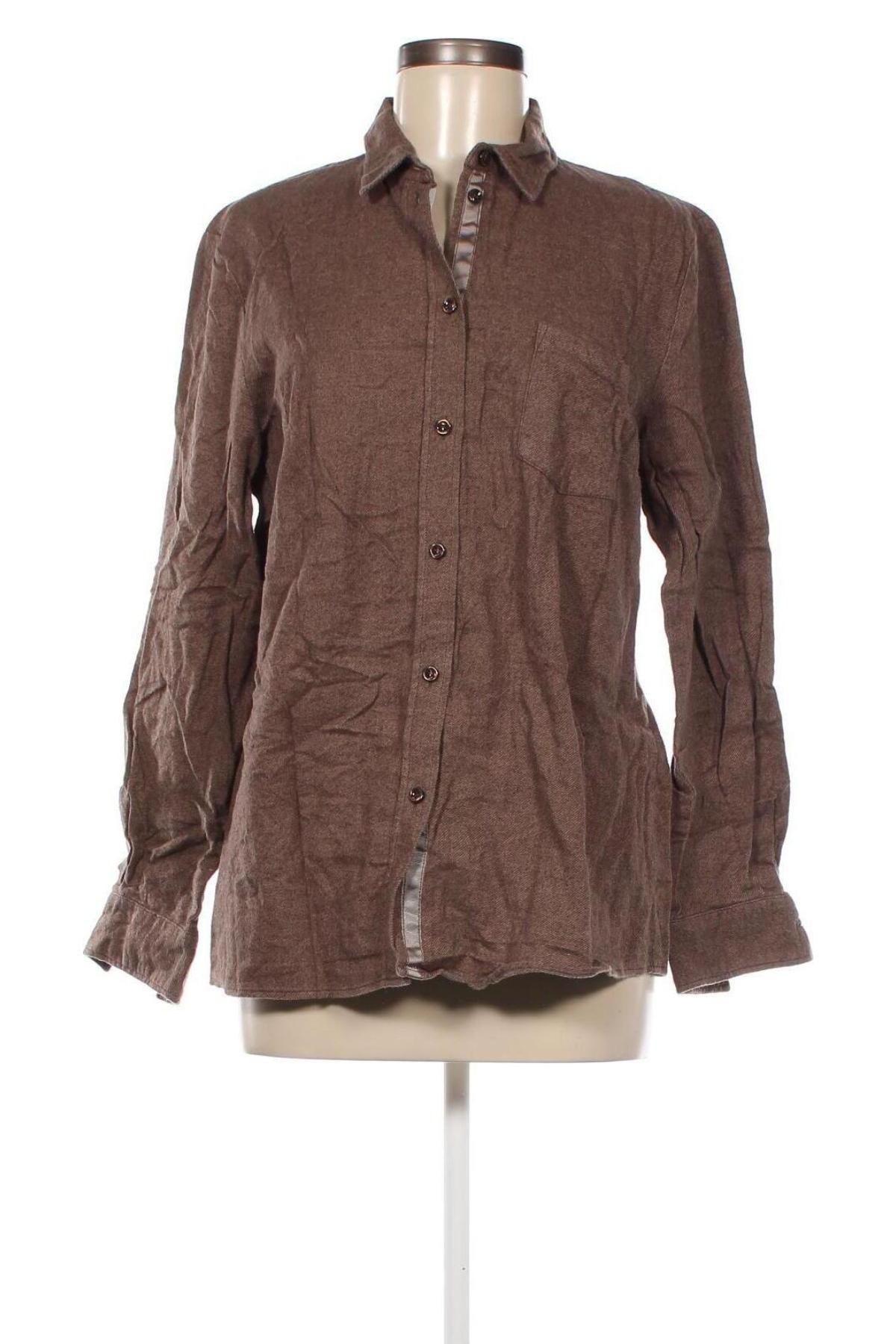 Γυναικείο πουκάμισο, Μέγεθος L, Χρώμα  Μπέζ, Τιμή 7,88 €