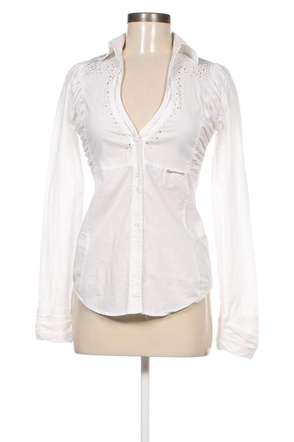 Γυναικείο πουκάμισο, Μέγεθος S, Χρώμα Λευκό, Τιμή 6,76 €