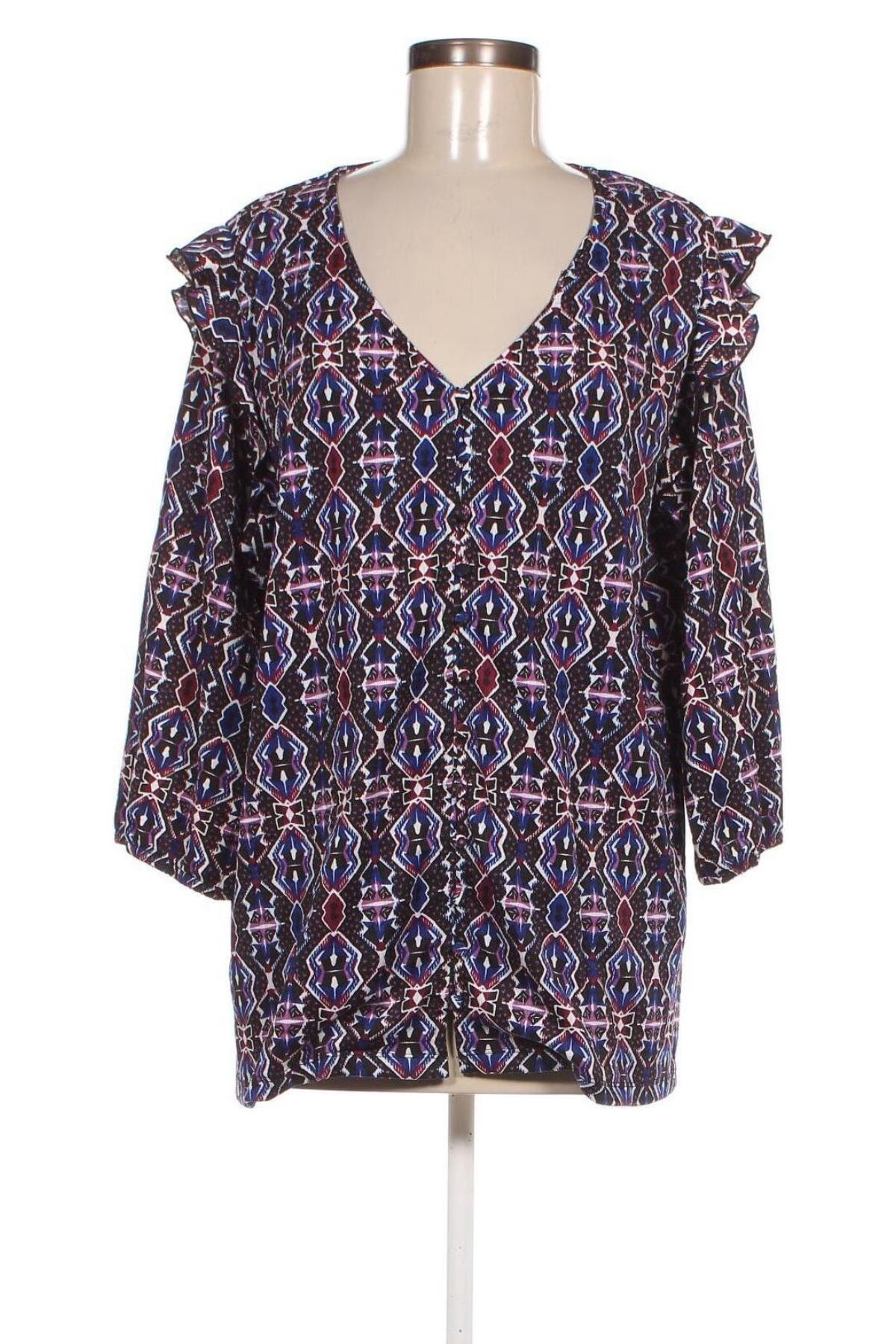 Γυναικείο πουκάμισο, Μέγεθος L, Χρώμα Πολύχρωμο, Τιμή 4,17 €