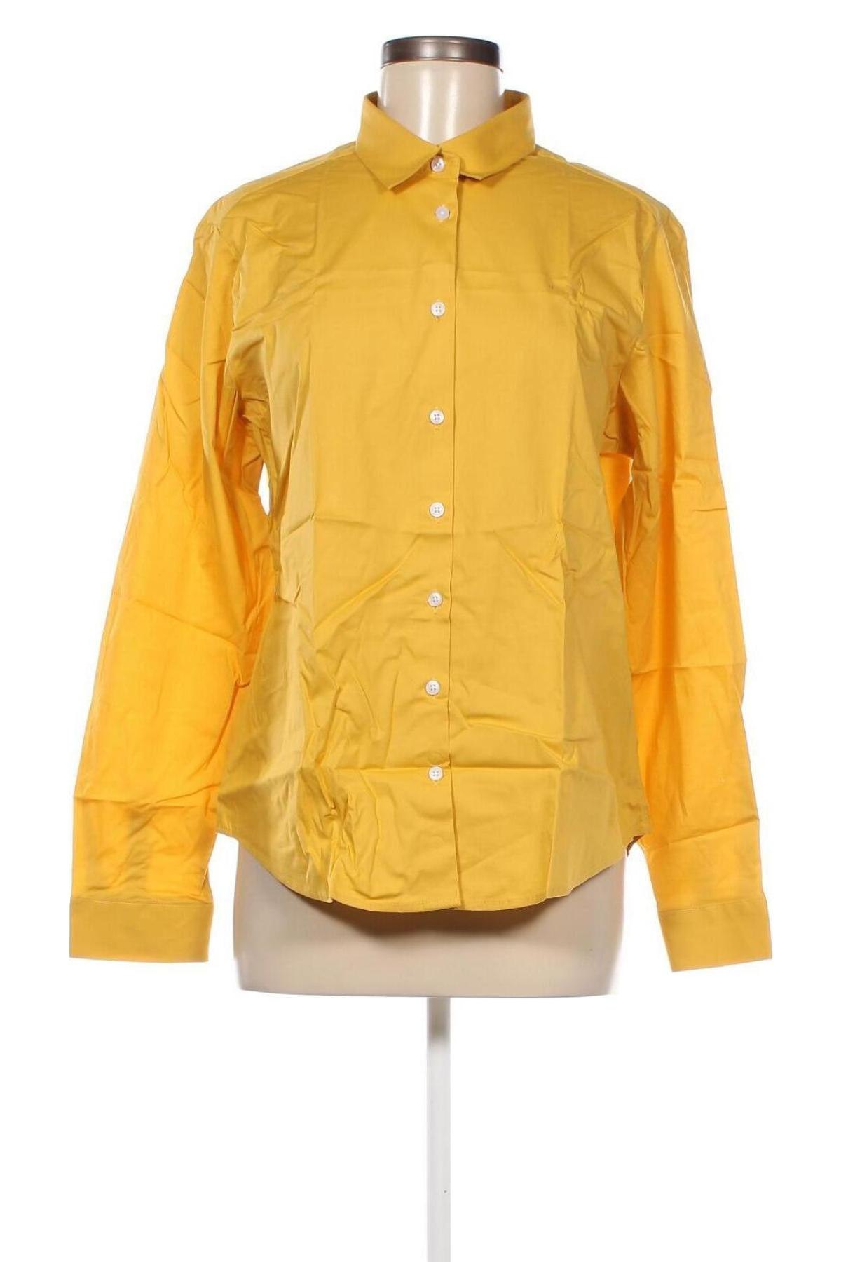 Γυναικείο πουκάμισο, Μέγεθος XL, Χρώμα Κίτρινο, Τιμή 8,66 €