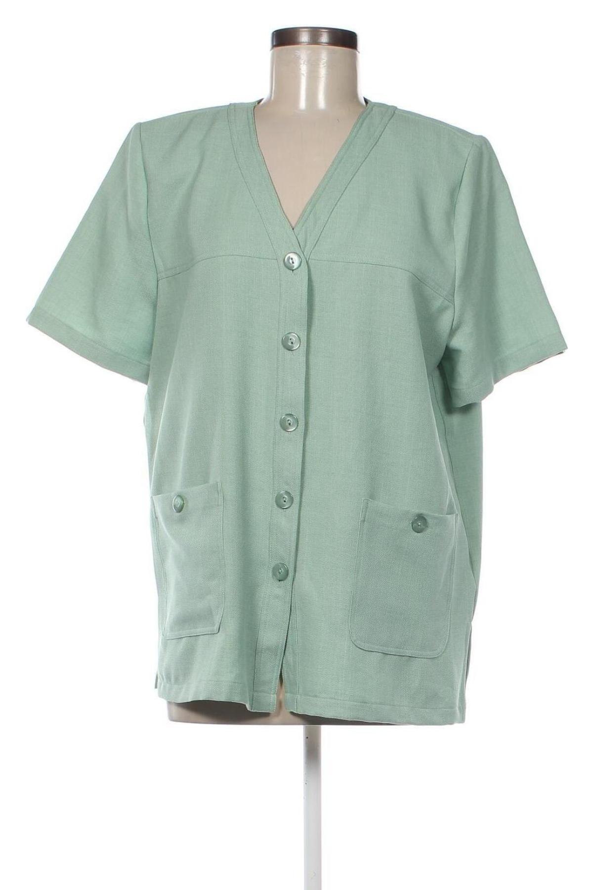 Γυναικείο πουκάμισο, Μέγεθος L, Χρώμα Πράσινο, Τιμή 3,84 €
