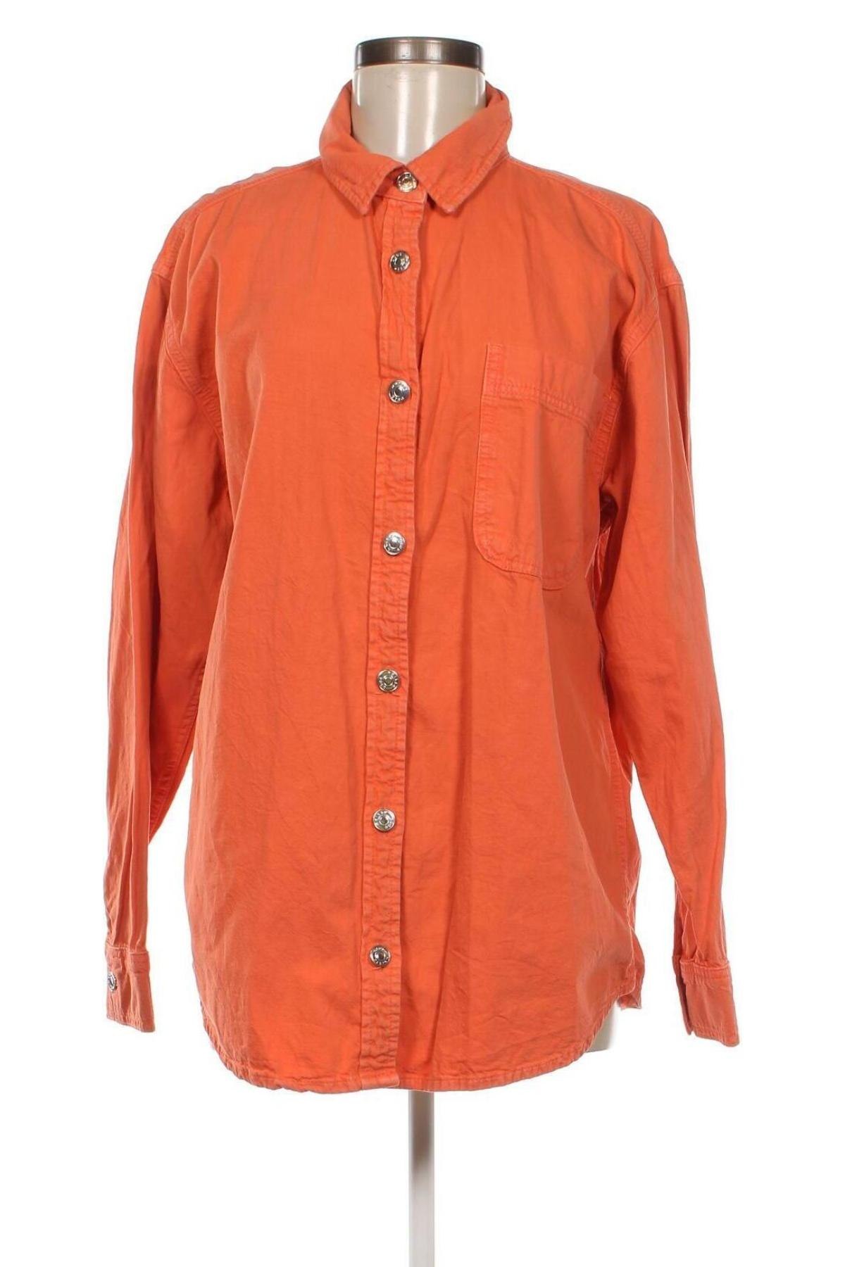 Дамска риза ASOS, Размер M, Цвят Оранжев, Цена 34,00 лв.