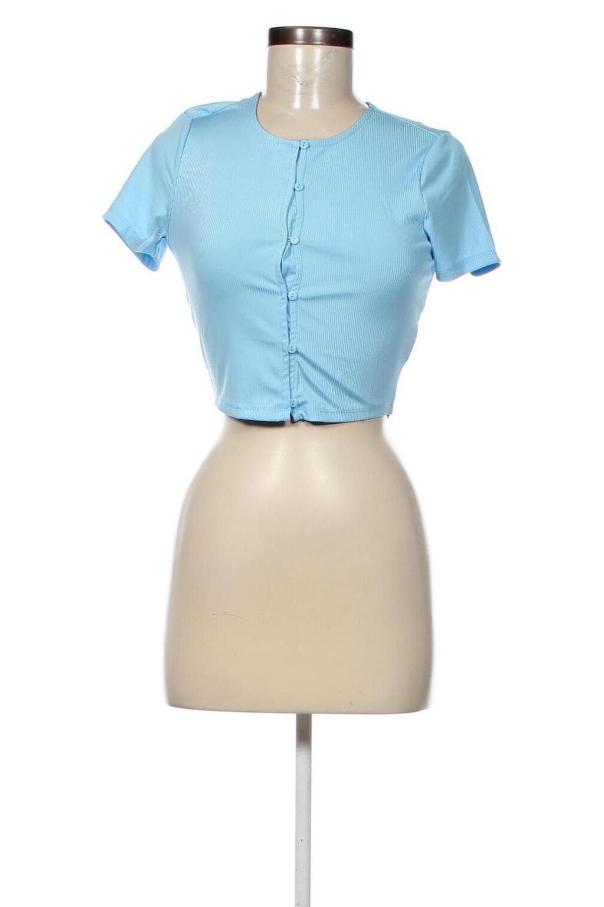 Γυναικείο πουκάμισο About You, Μέγεθος S, Χρώμα Μπλέ, Τιμή 4,98 €
