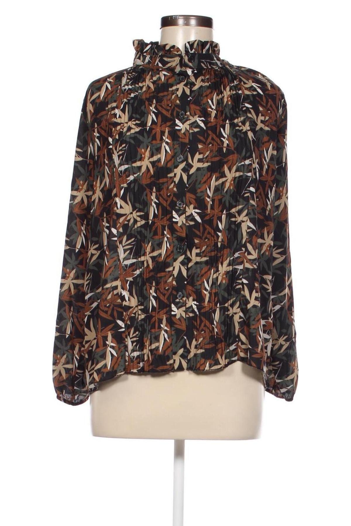 Γυναικείο πουκάμισο Amelie & Amelie, Μέγεθος L, Χρώμα Πολύχρωμο, Τιμή 7,58 €