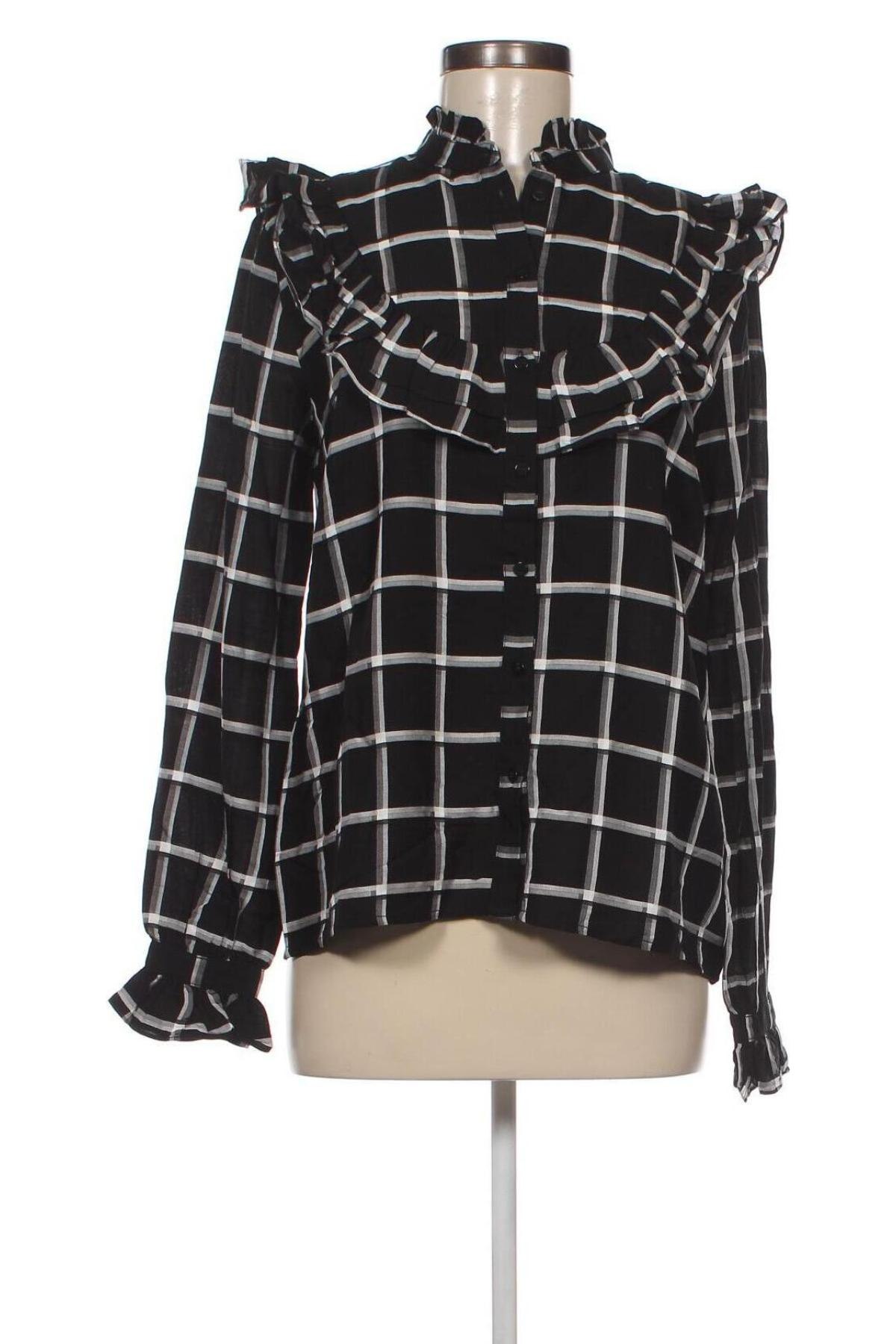 Γυναικείο πουκάμισο B.Young, Μέγεθος S, Χρώμα Μαύρο, Τιμή 8,33 €
