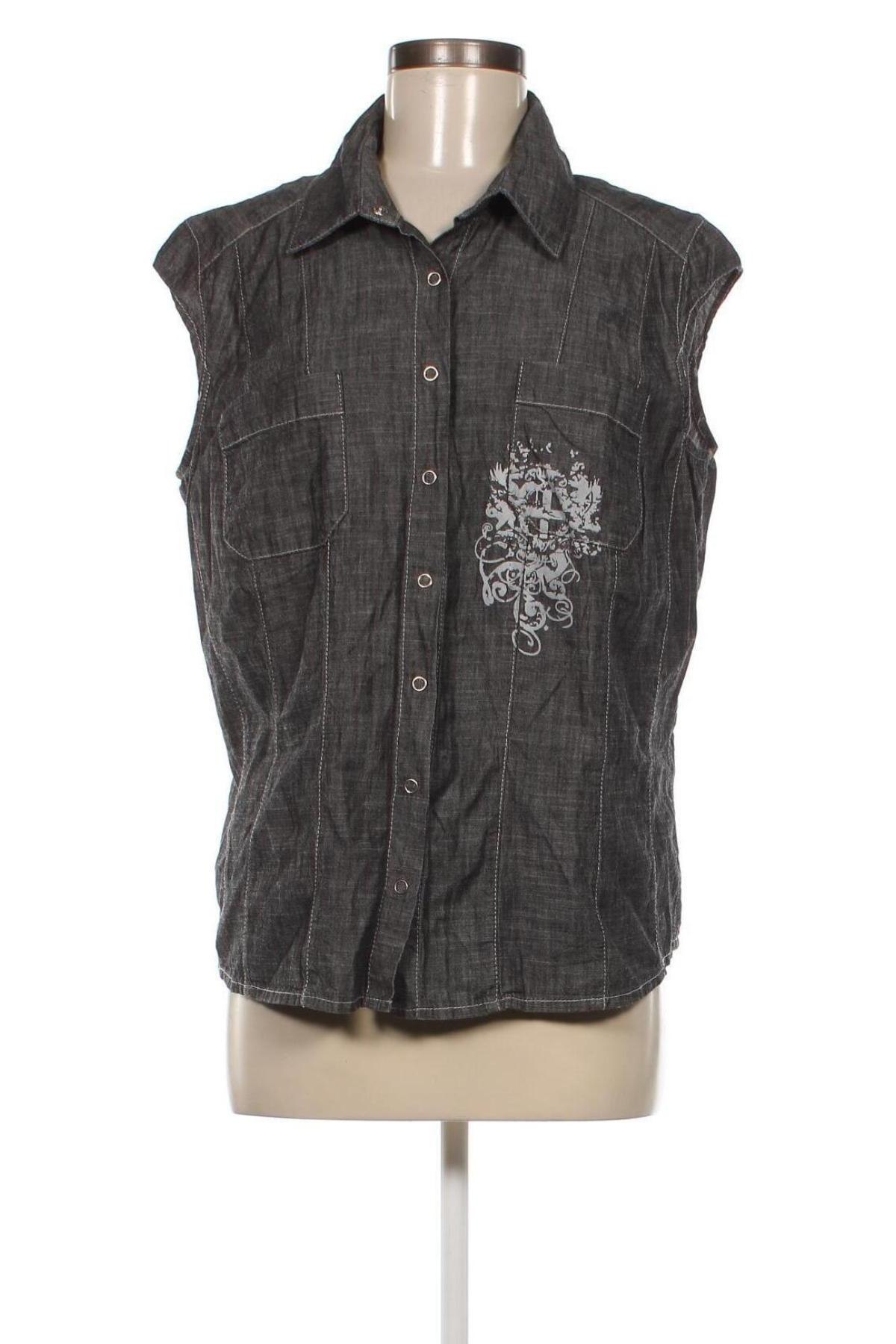 Γυναικείο πουκάμισο Bonita, Μέγεθος XL, Χρώμα Γκρί, Τιμή 17,80 €