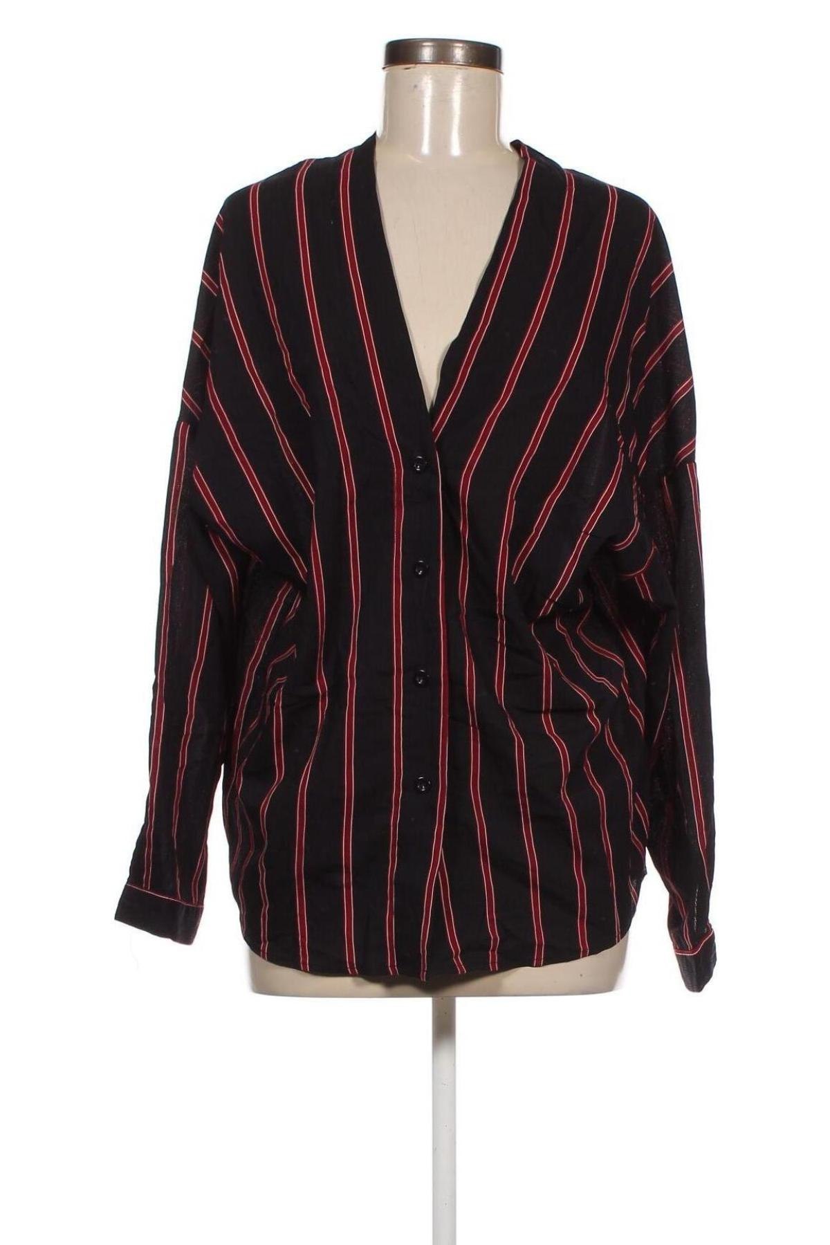 Γυναικείο πουκάμισο Boohoo, Μέγεθος L, Χρώμα Μπλέ, Τιμή 2,78 €