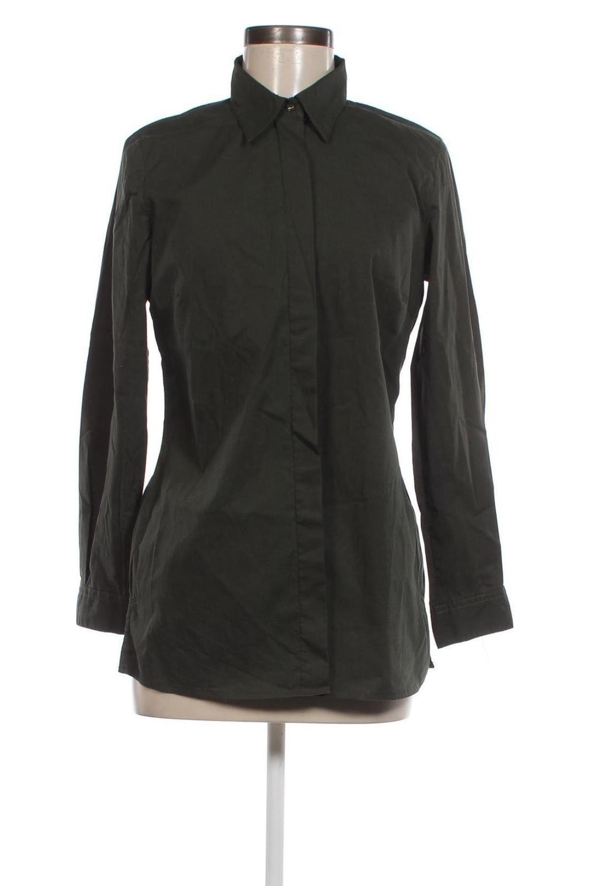 Γυναικείο πουκάμισο Bpc Bonprix Collection, Μέγεθος M, Χρώμα Πράσινο, Τιμή 6,91 €
