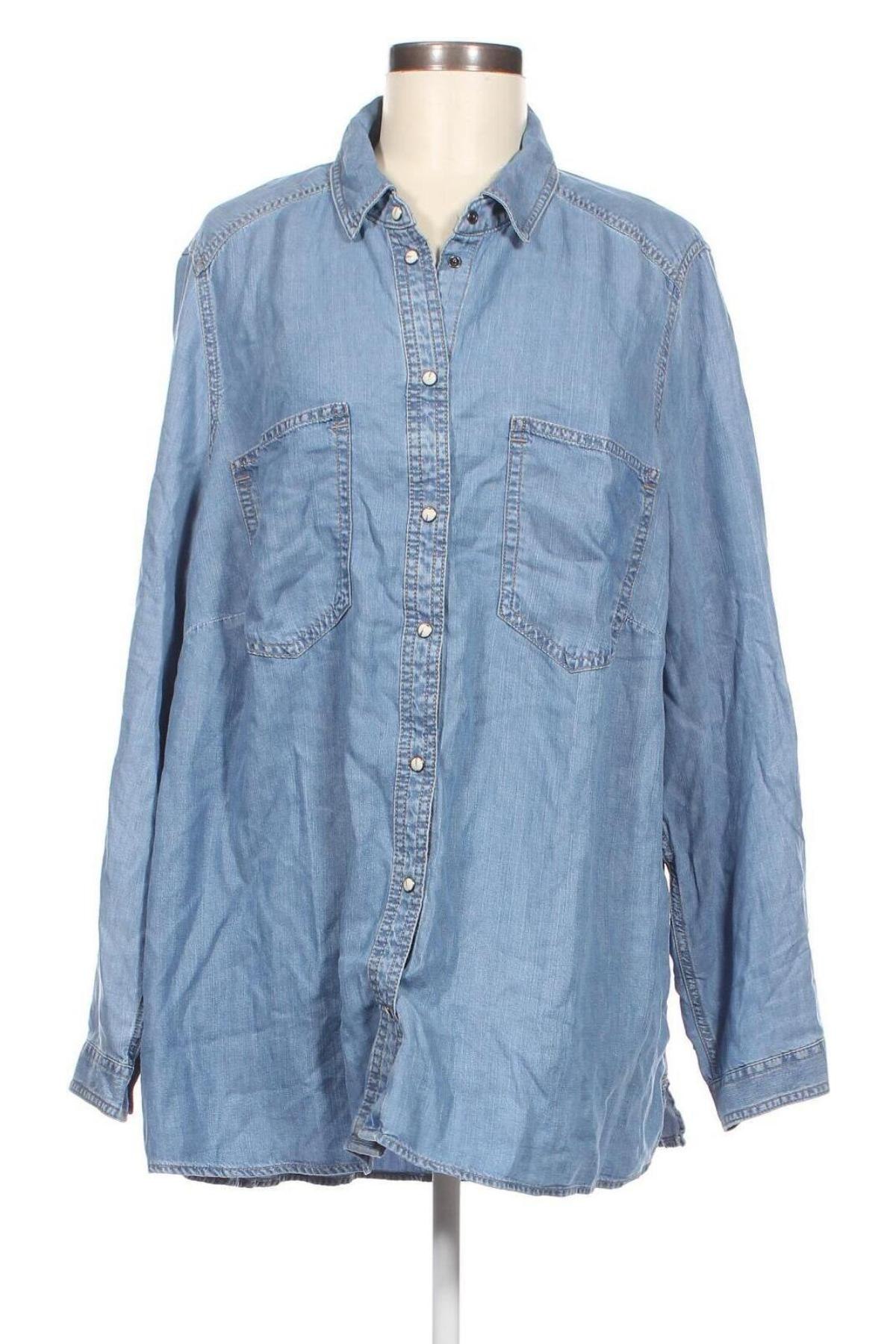Dámská košile  C&A, Velikost XXL, Barva Modrá, Cena  580,00 Kč