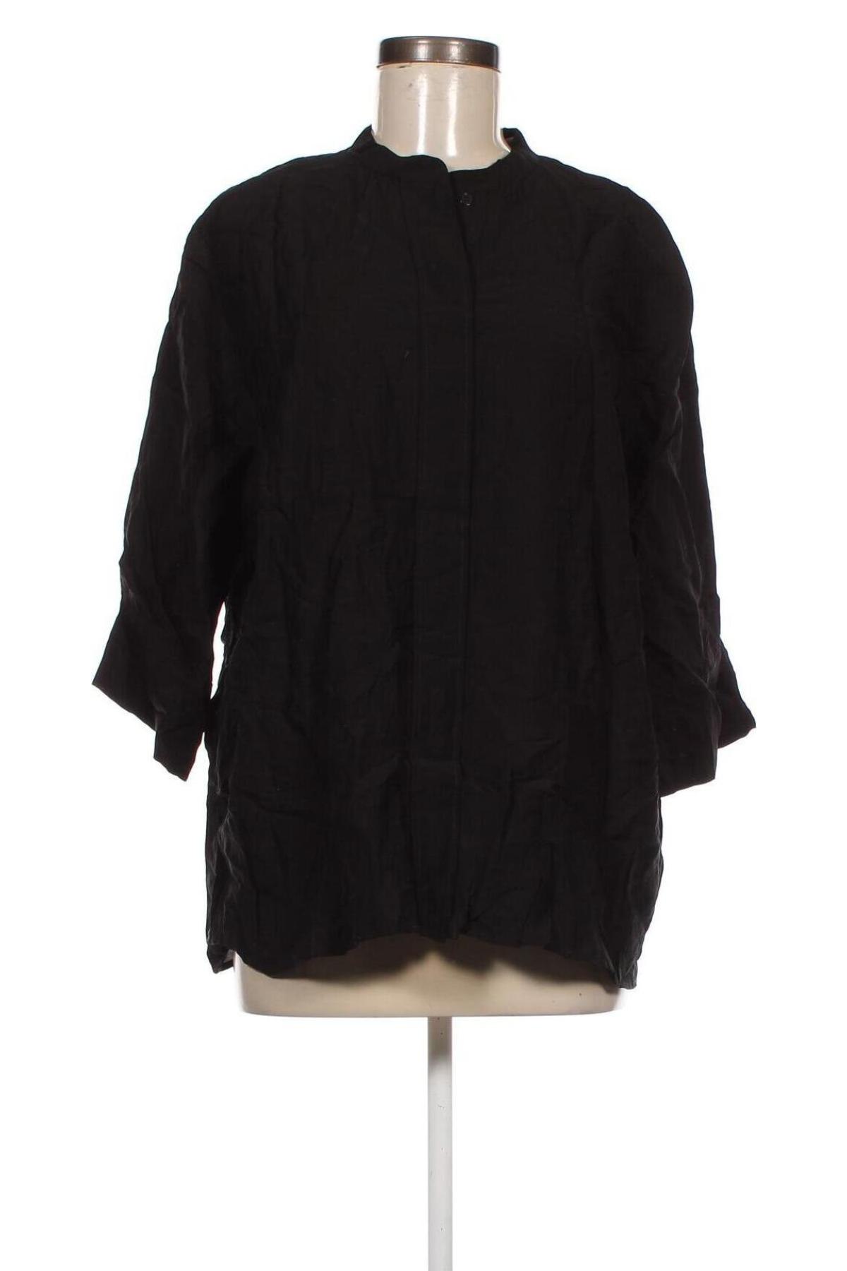 Дамска риза COS, Размер XL, Цвят Черен, Цена 48,00 лв.
