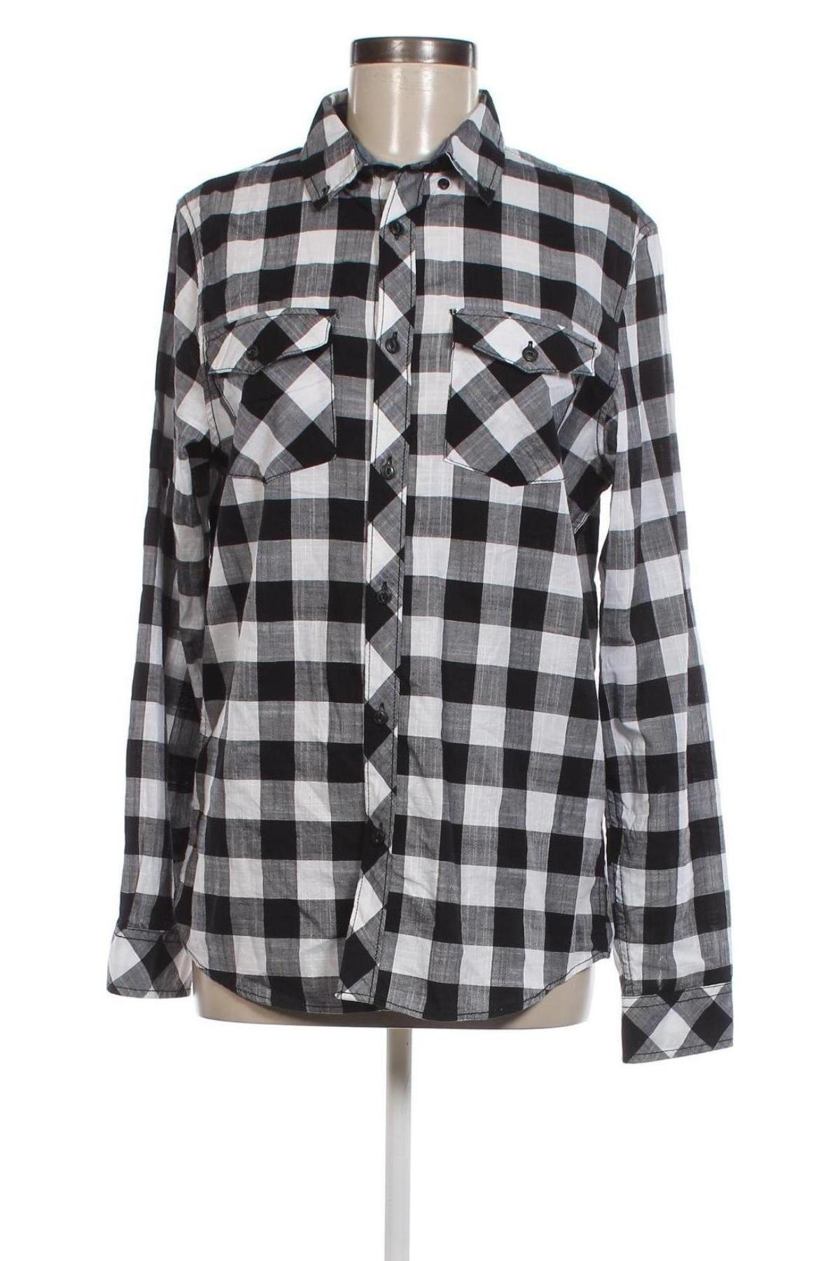Γυναικείο πουκάμισο Clockhouse, Μέγεθος M, Χρώμα Πολύχρωμο, Τιμή 6,51 €
