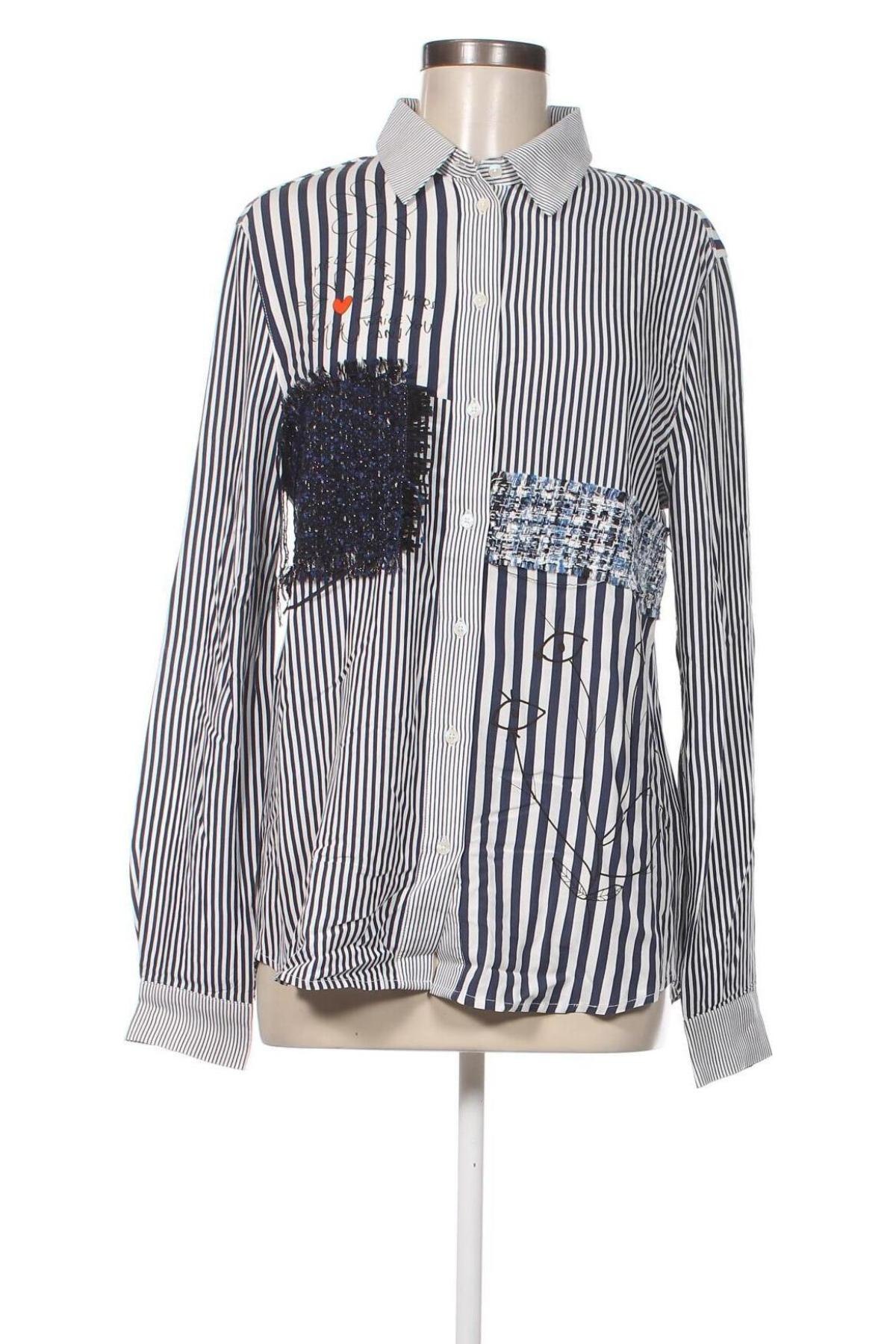 Γυναικείο πουκάμισο Desigual, Μέγεθος L, Χρώμα Πολύχρωμο, Τιμή 55,67 €